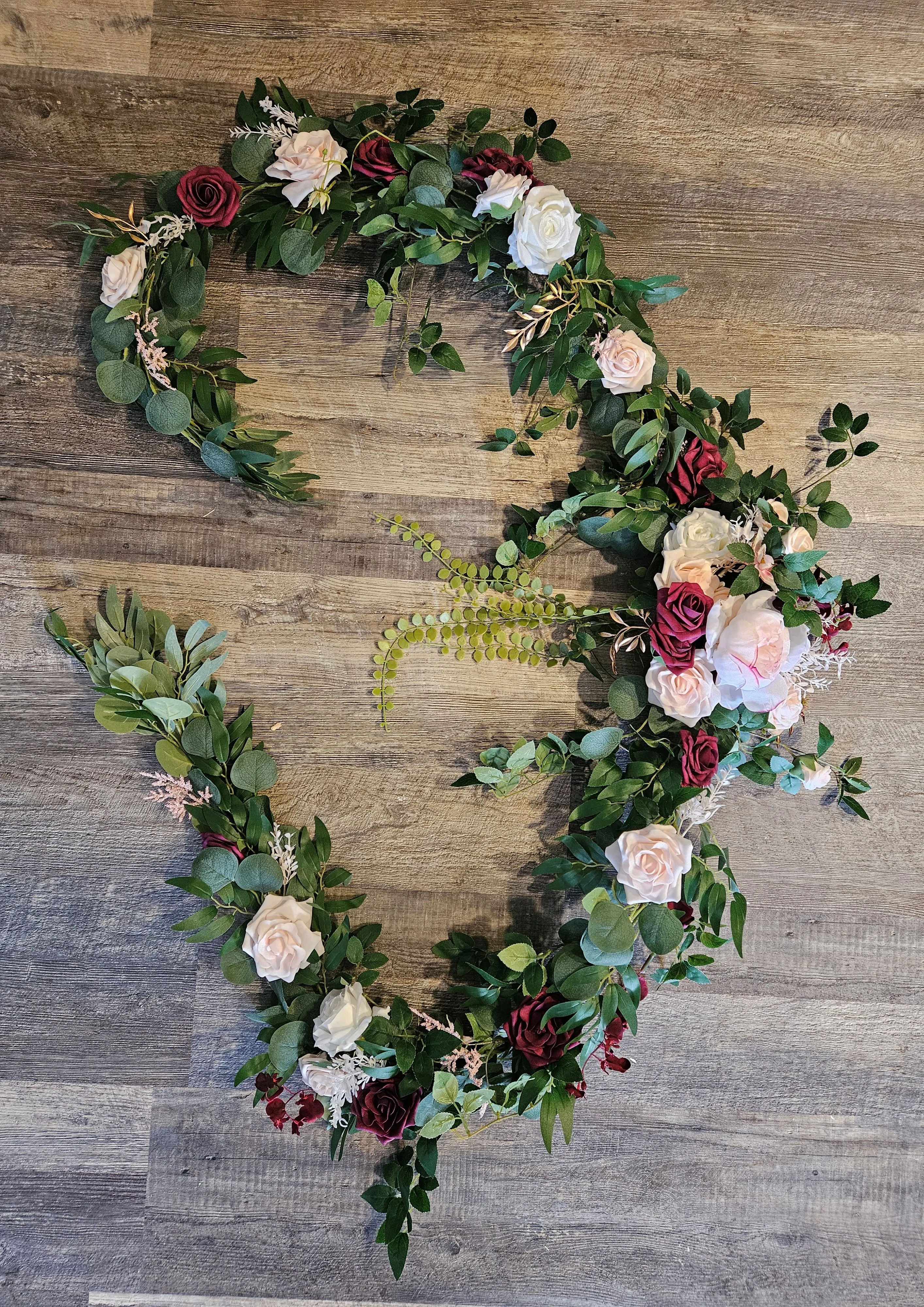 Garland/Swag - Burgundy - 9ft 