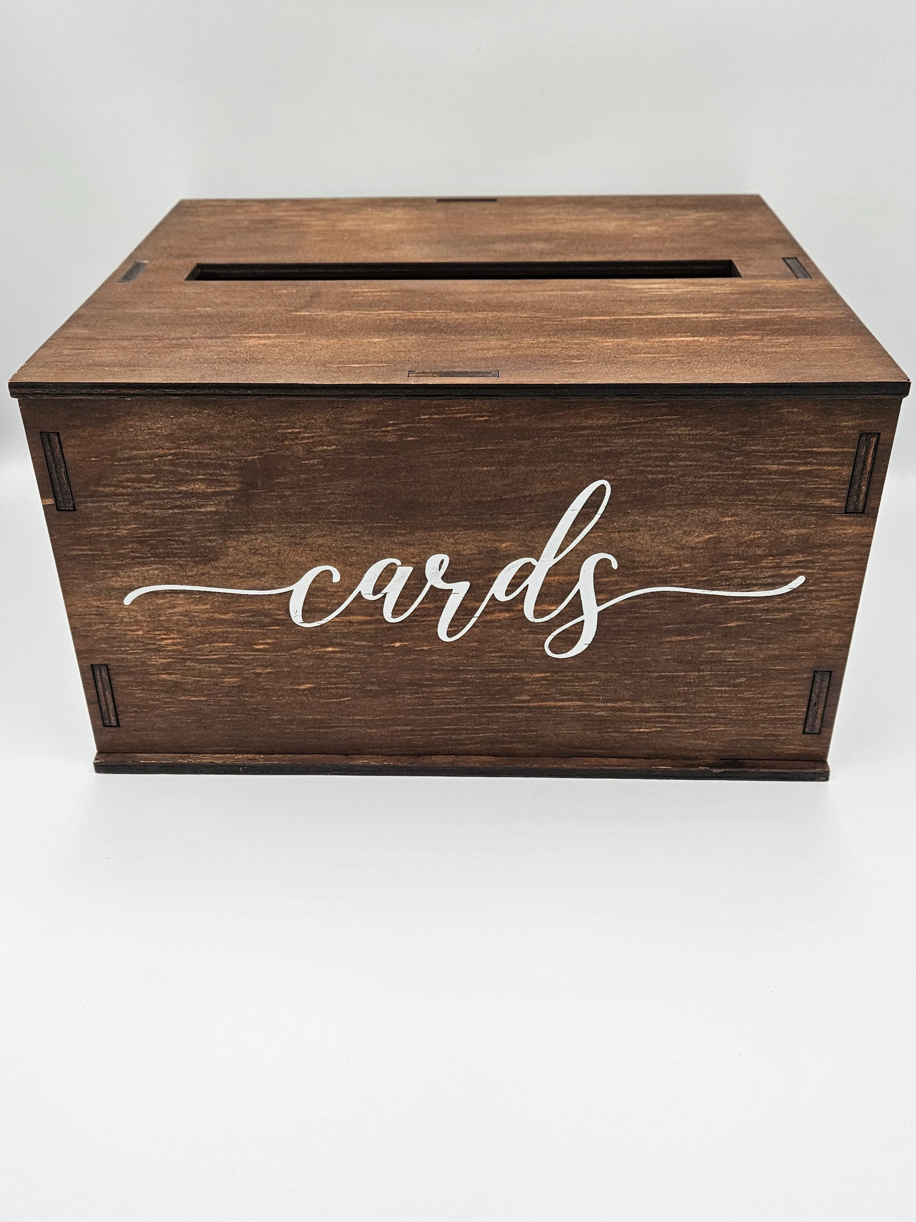 Wood Card Box