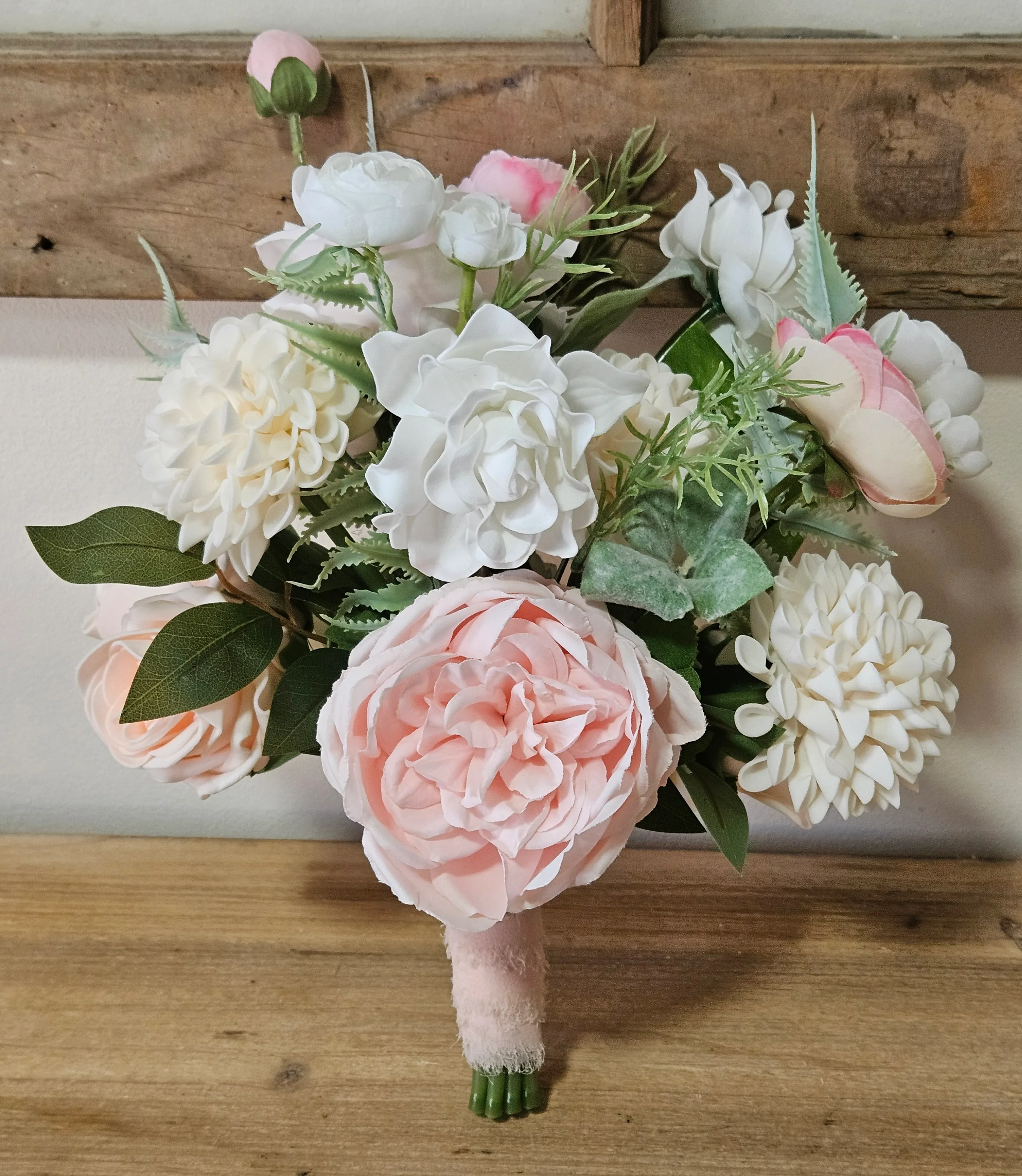 Bridal Bouquet - Blush and Cream