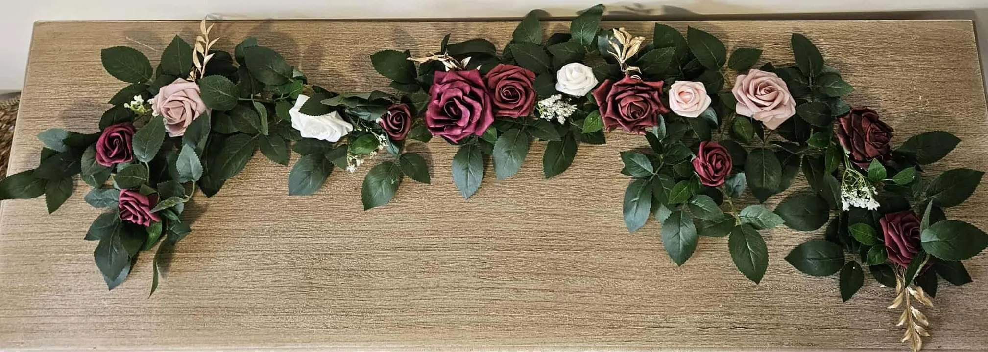 Garland/Swag - Burgandy - 4ft