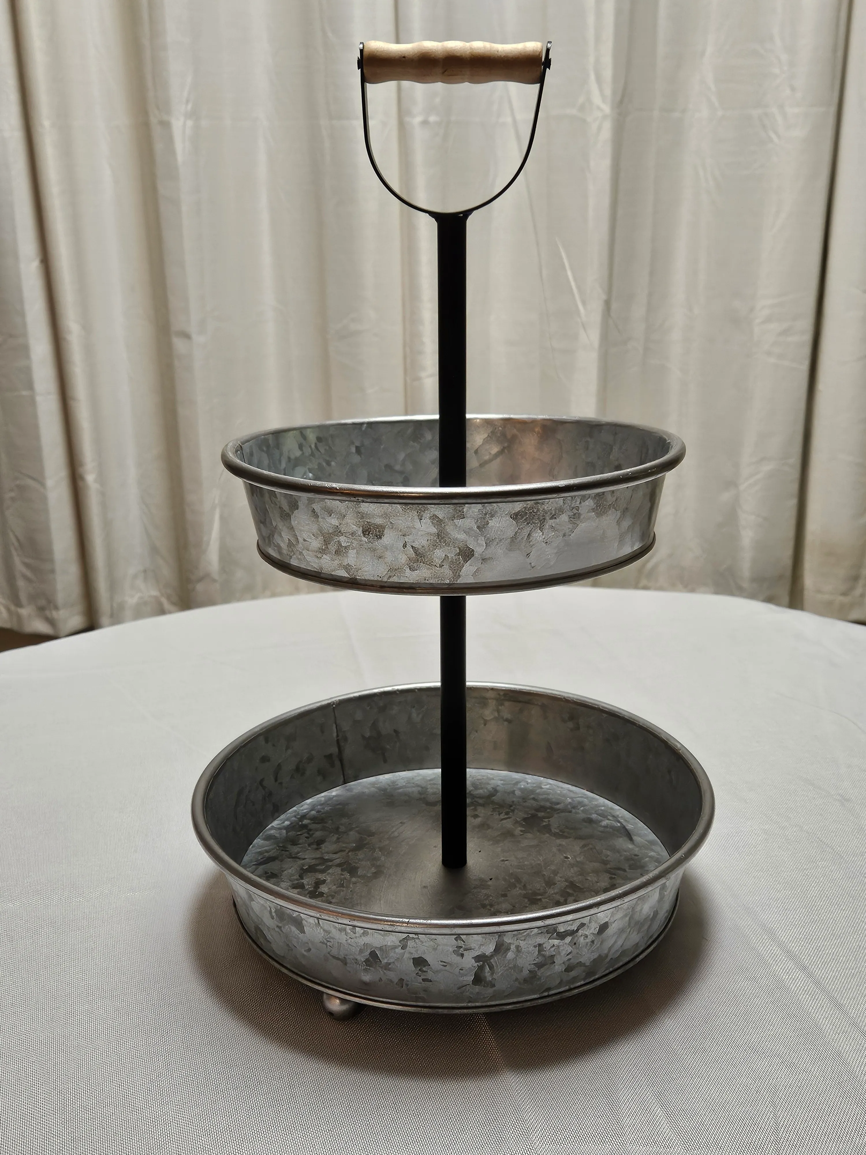 2 Tier stand - Glavanized 