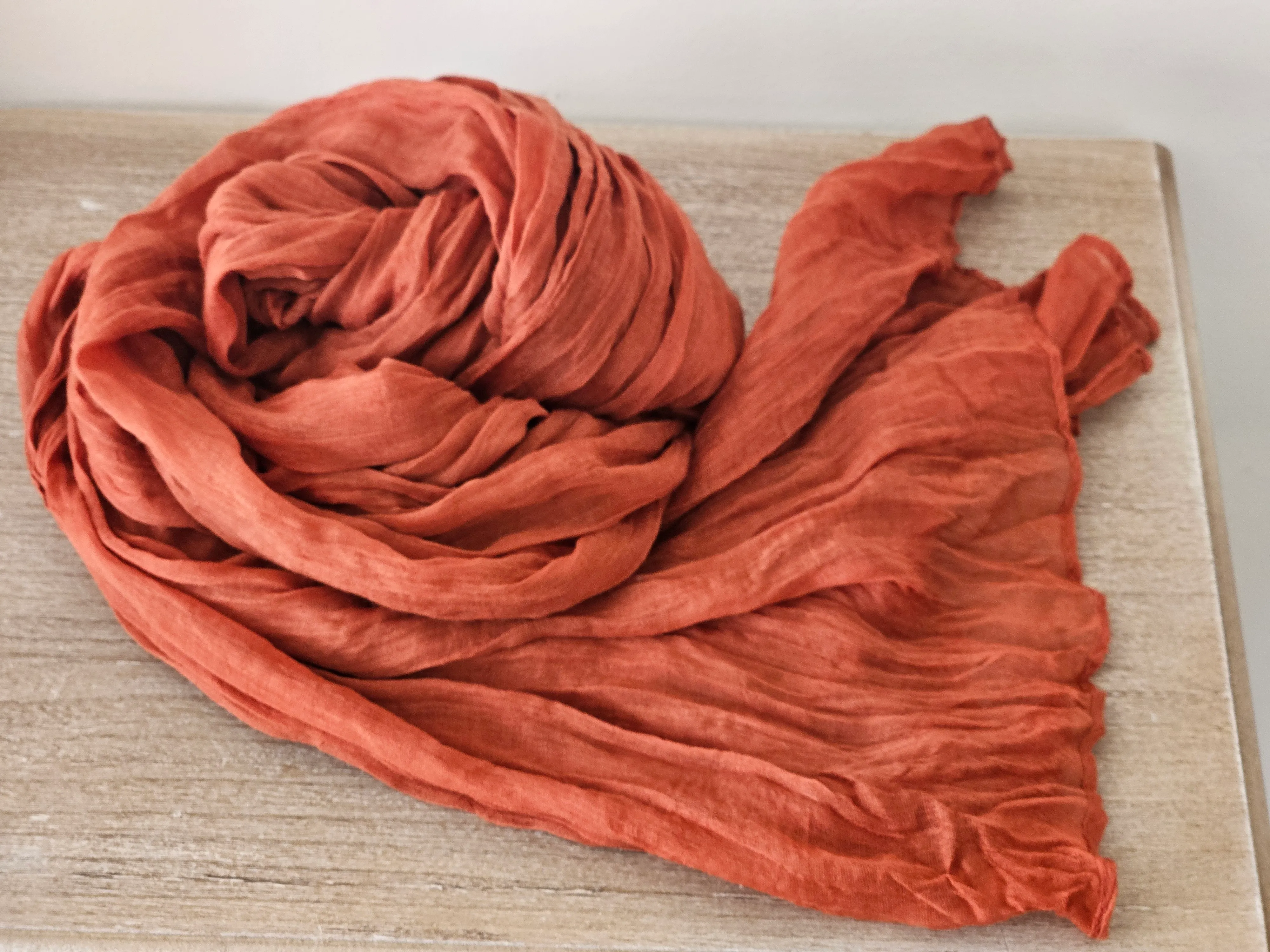 Cheesecloth Runner - 10ft - Orange