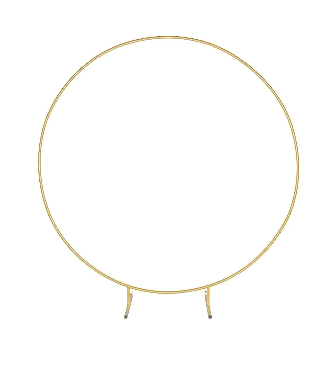 Gold Round Backdrop - 6ft - Balloon Arch