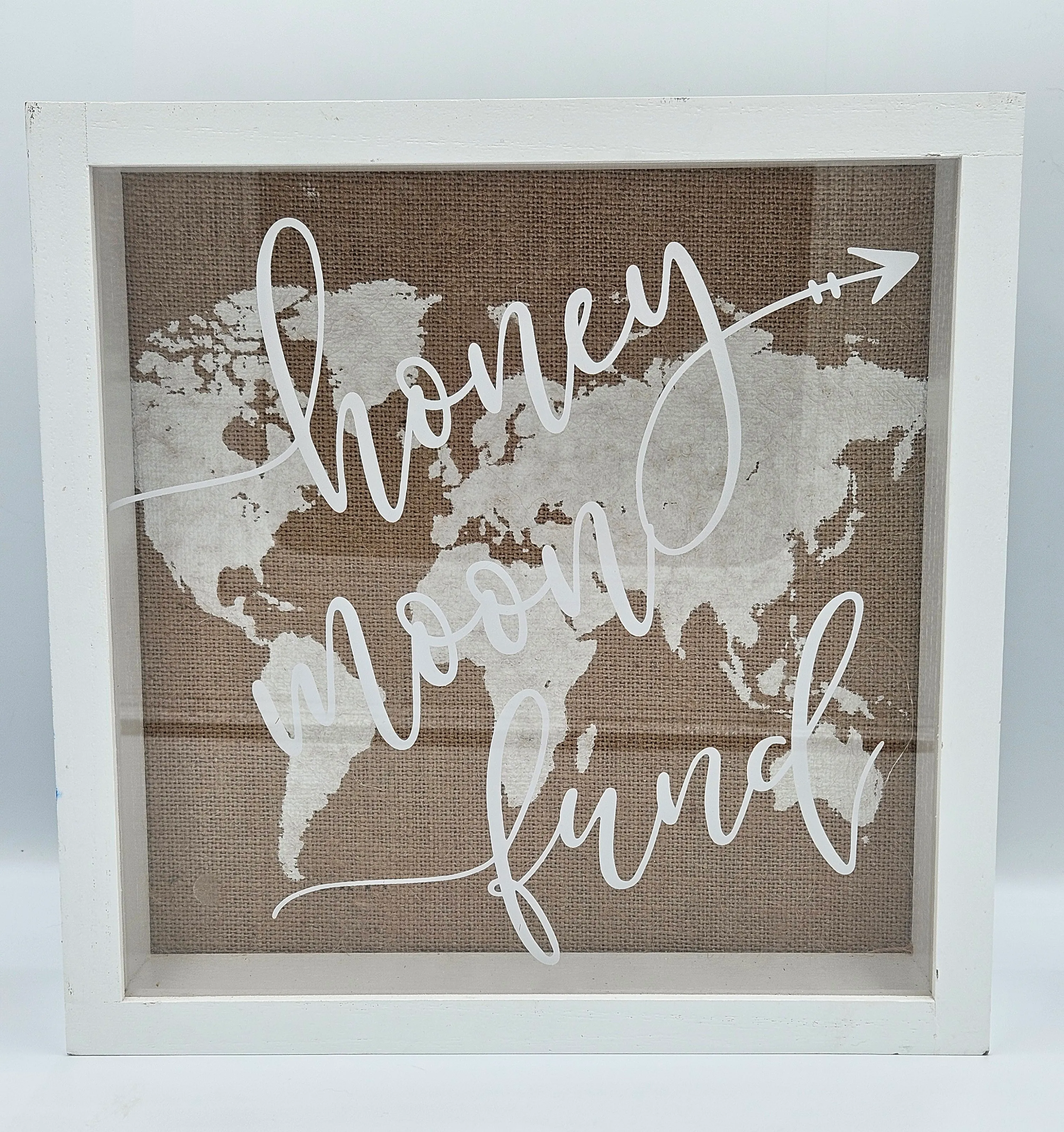 Honeymoon Fund Box - White