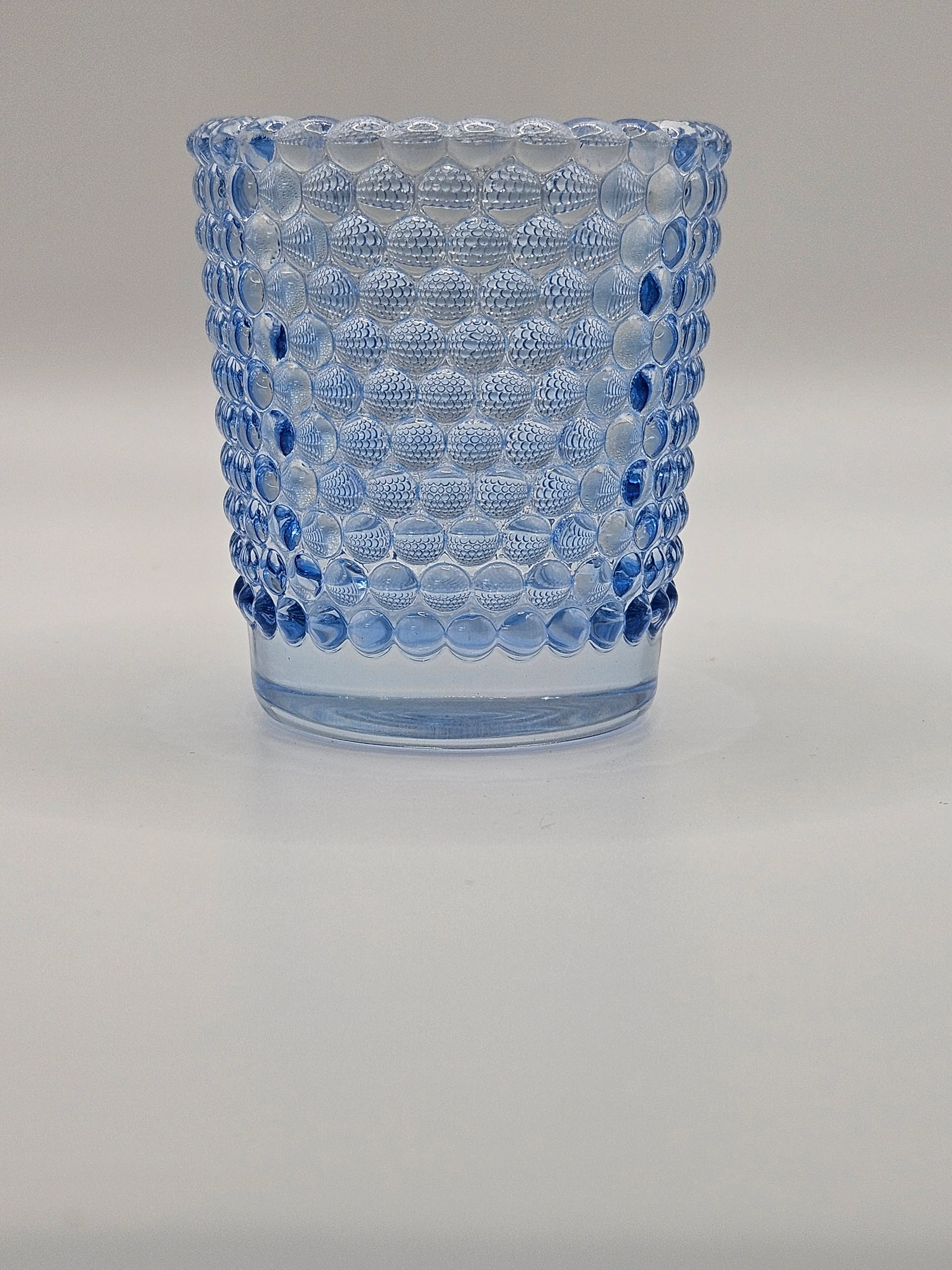 Beaded Votive Holder - Blue