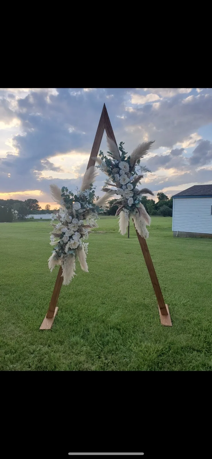 A Frame Arch - Wood - 9.5ft