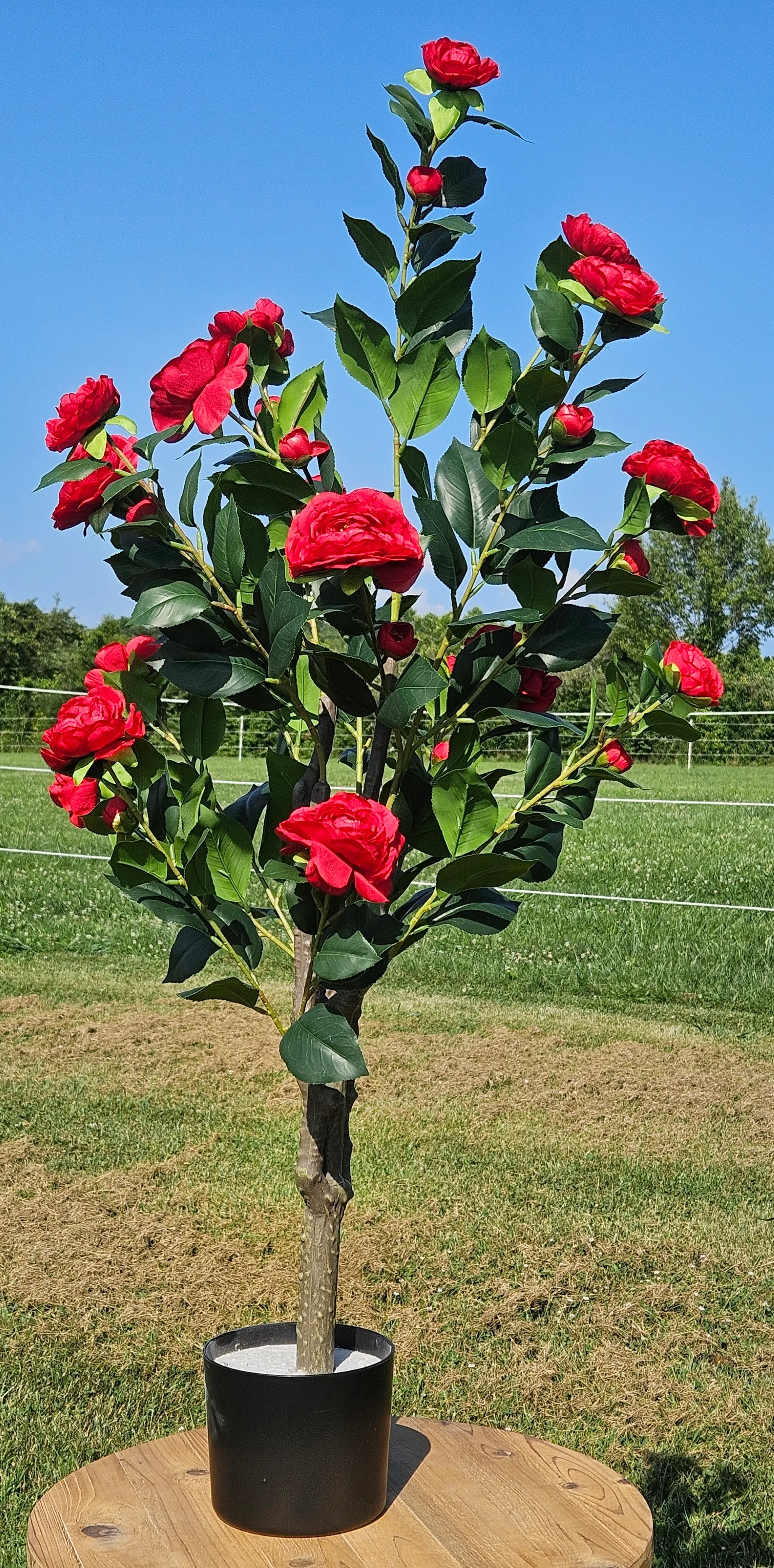 Flower Tree - Red - 44in