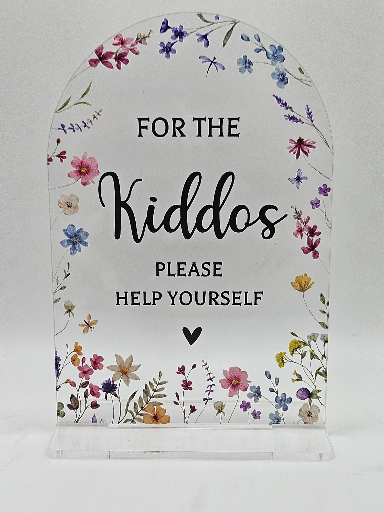 Floral Print Table Signs - For the Kiddos - Food - Favors - Guestbook - Dessert Bar