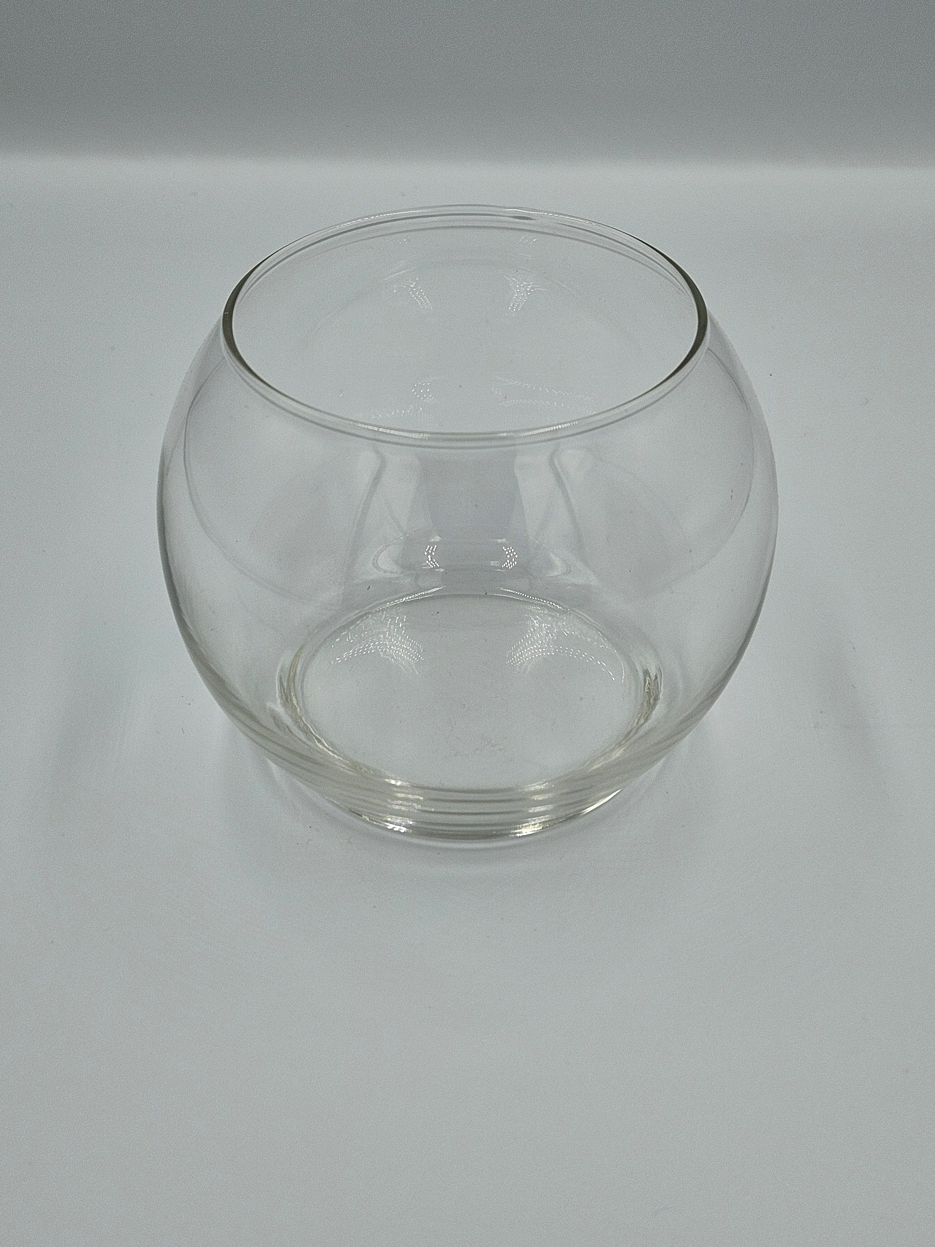 Small Bowl Vase - Clear