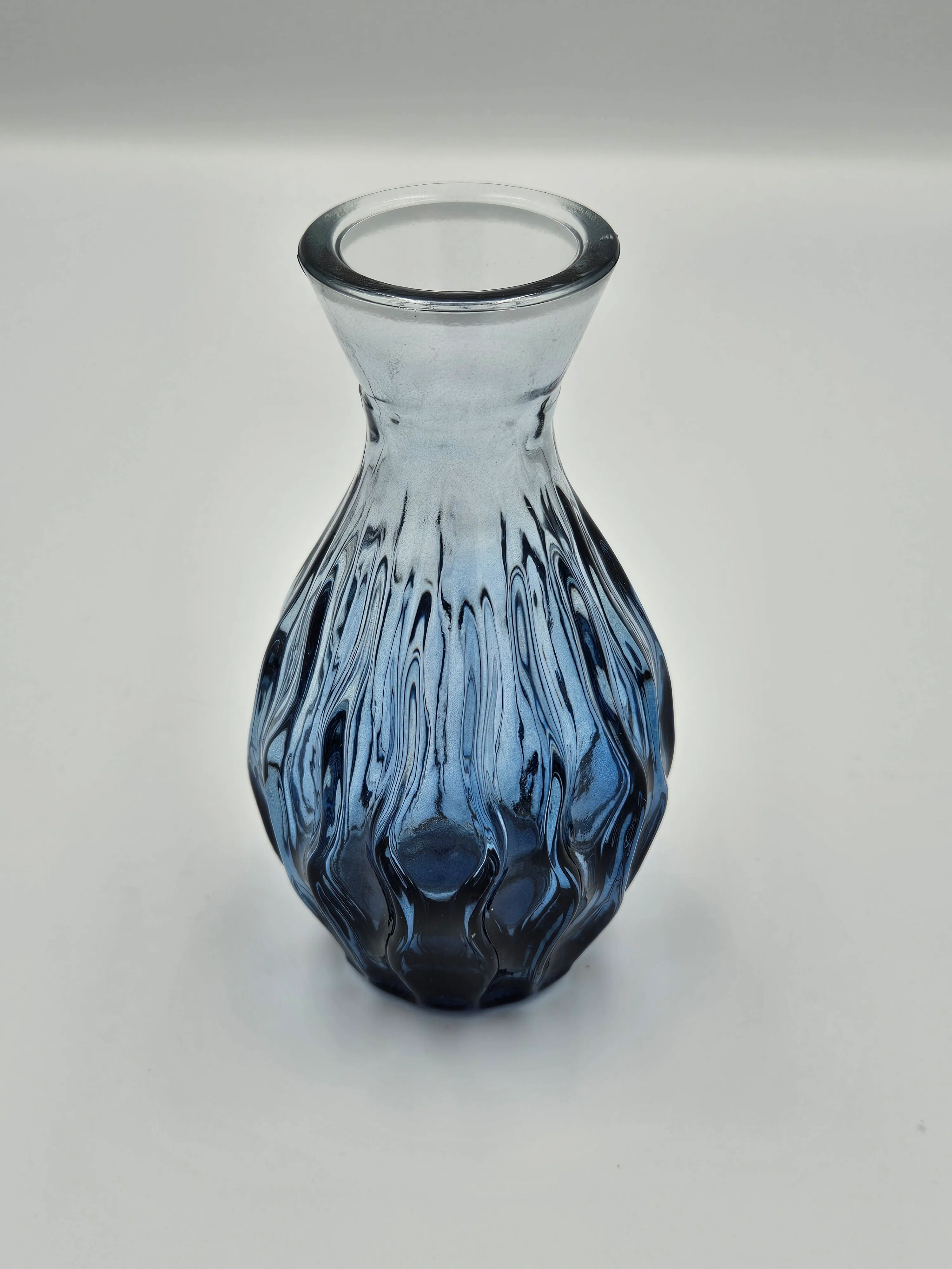 Assorted Blue Ombre Bud Vases