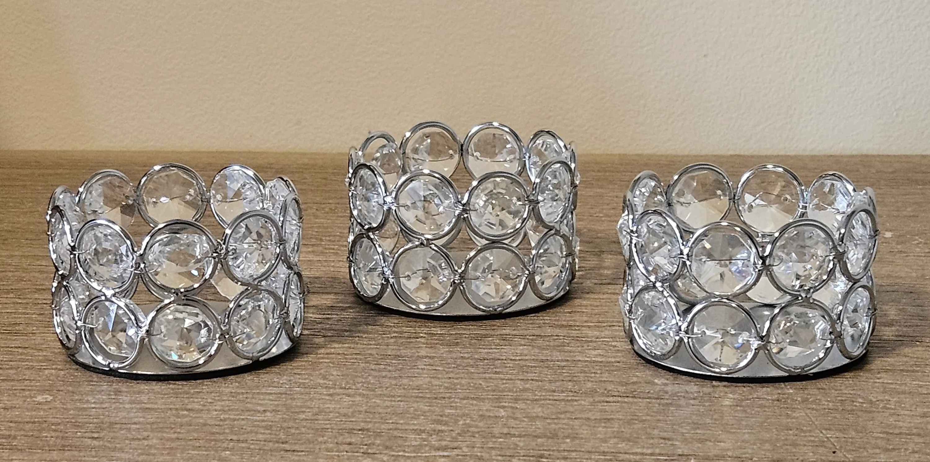 Acrylic Crystal Tea Light Holder