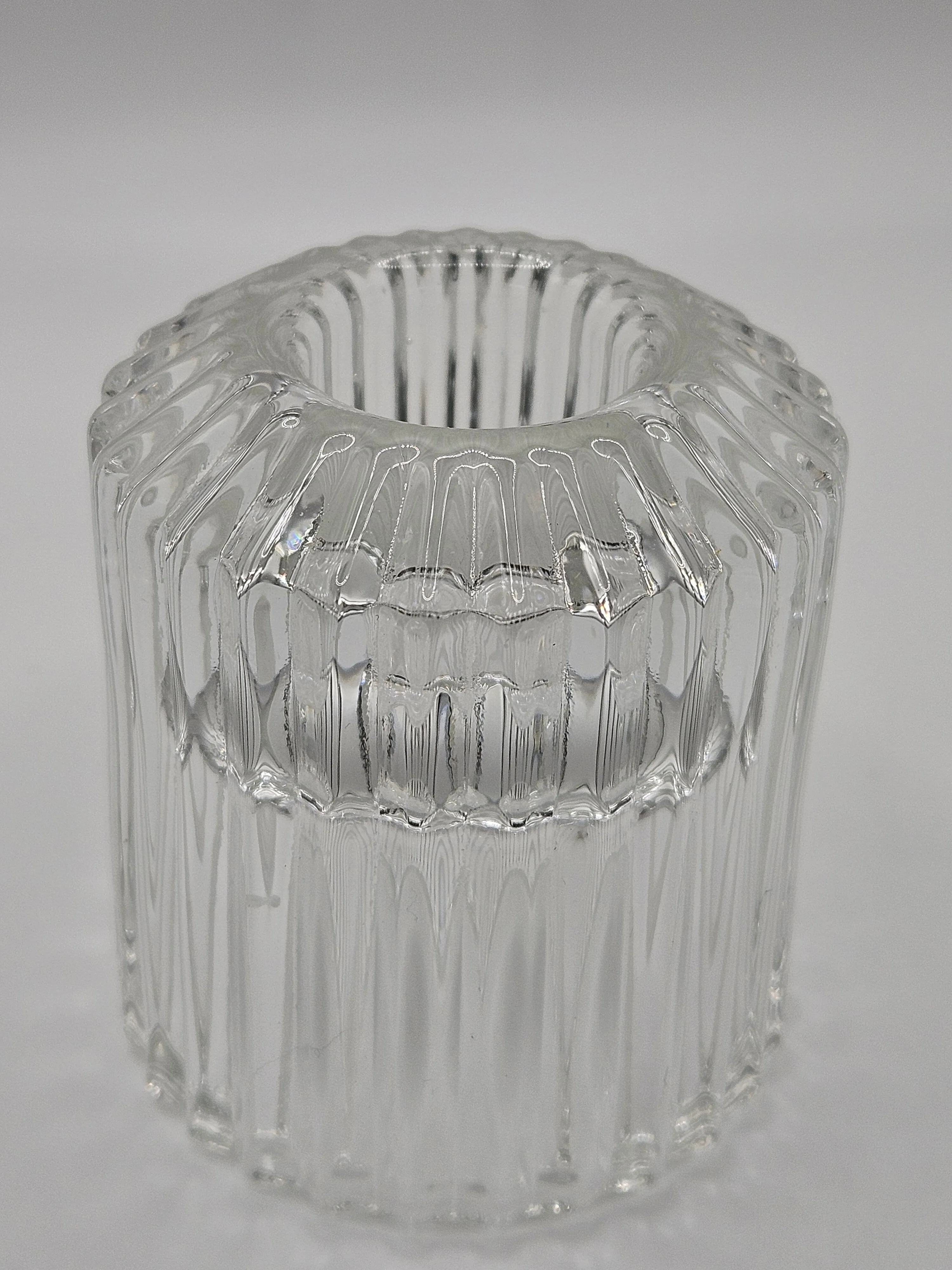 Taper/Tealight Holder - Clear (Reversible)