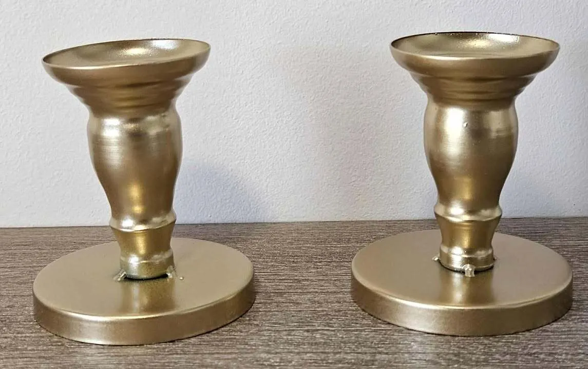 Taper Candle Holder - Gold