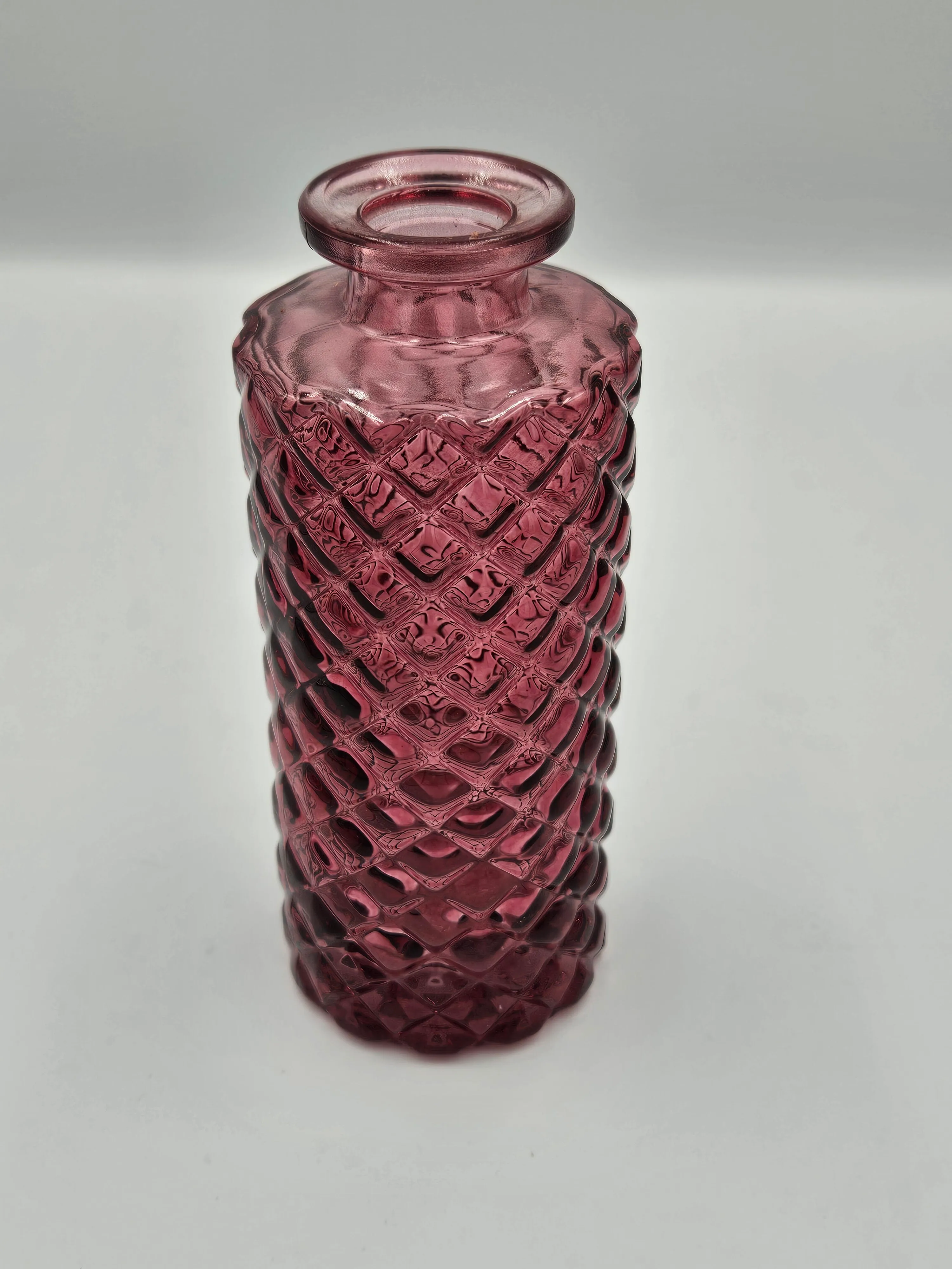 Wine Colored Bud Vase 