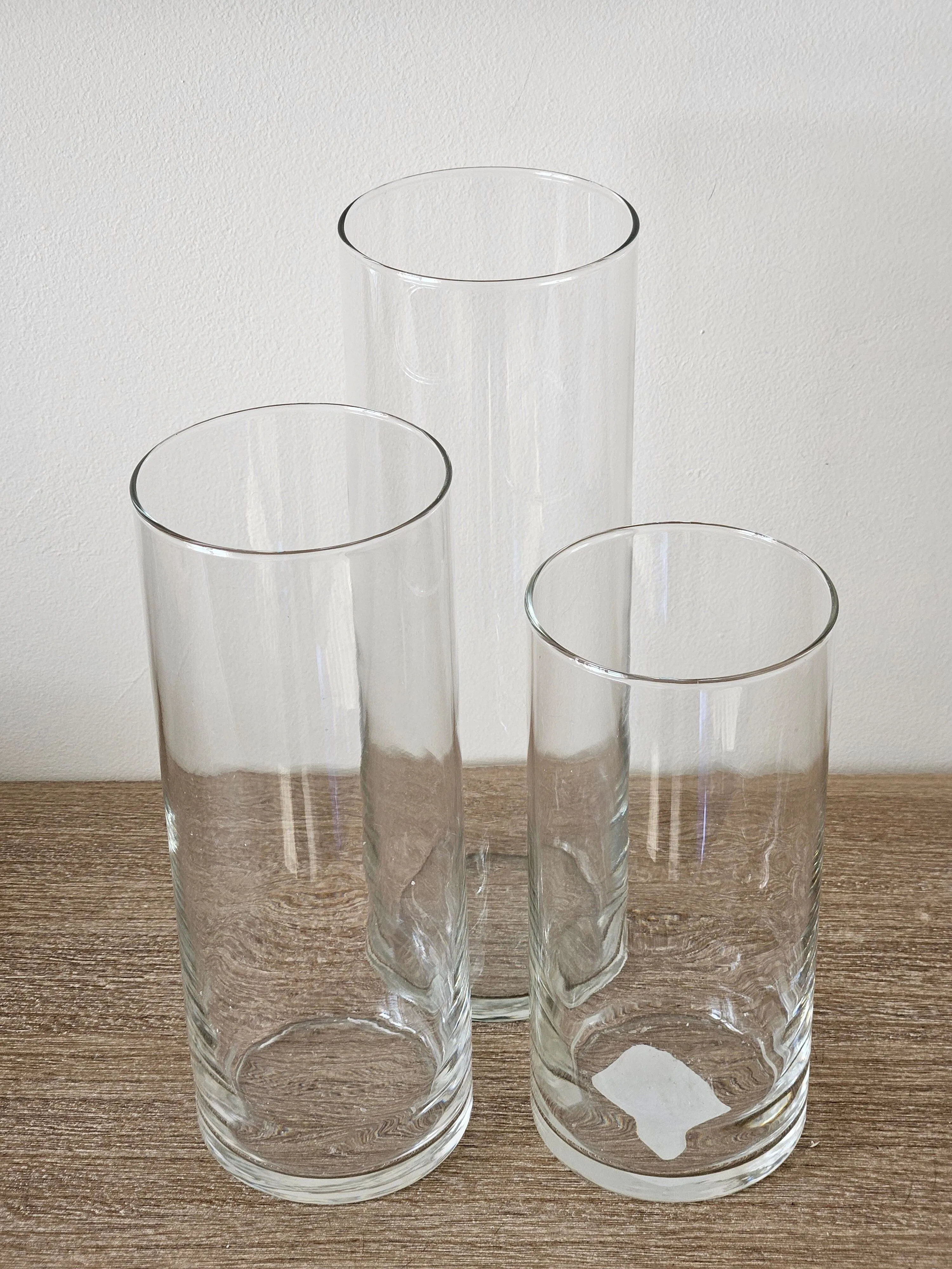 Cylinder Vase - Clear 