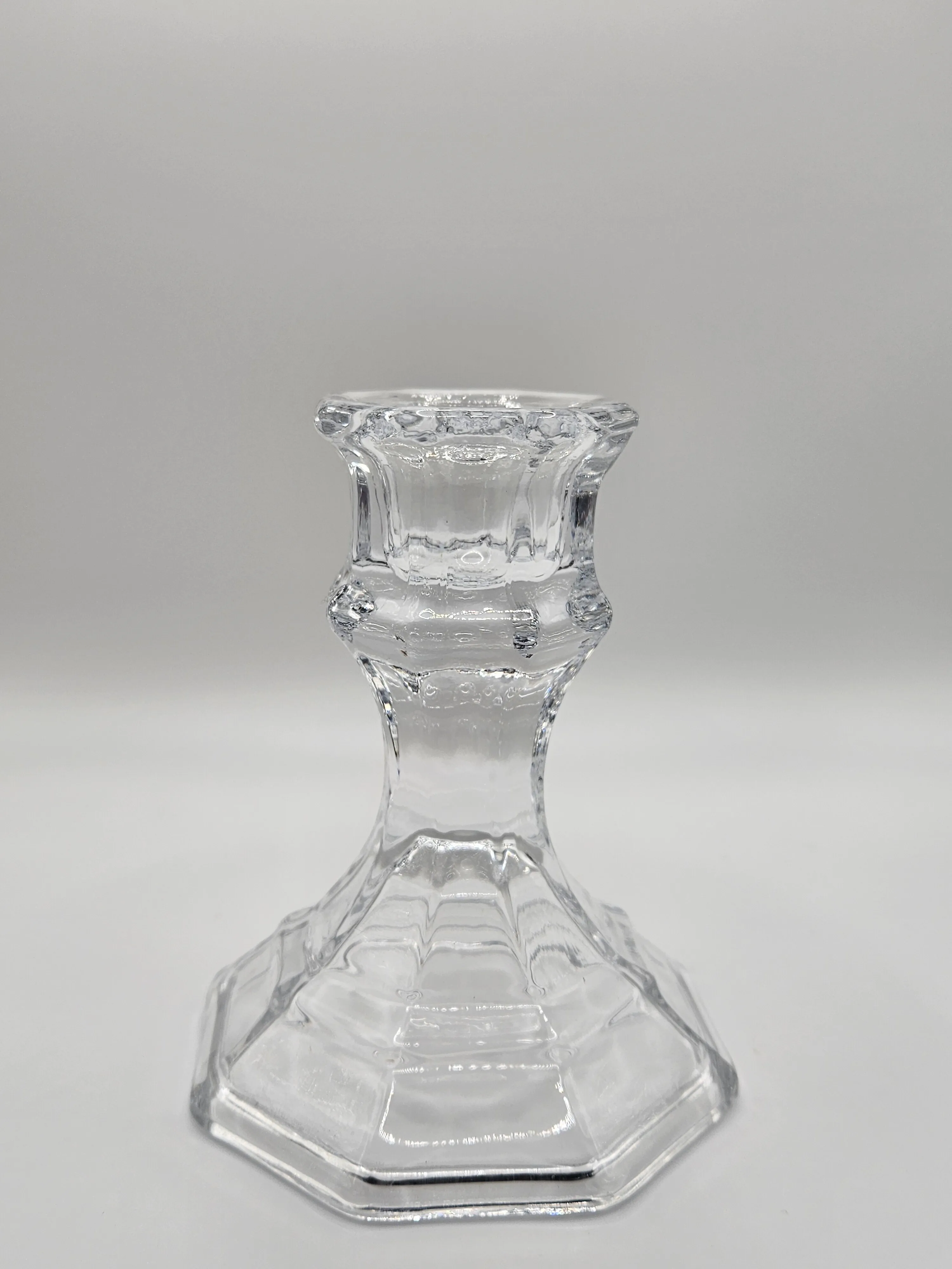 Taper Candle Holder - Clear