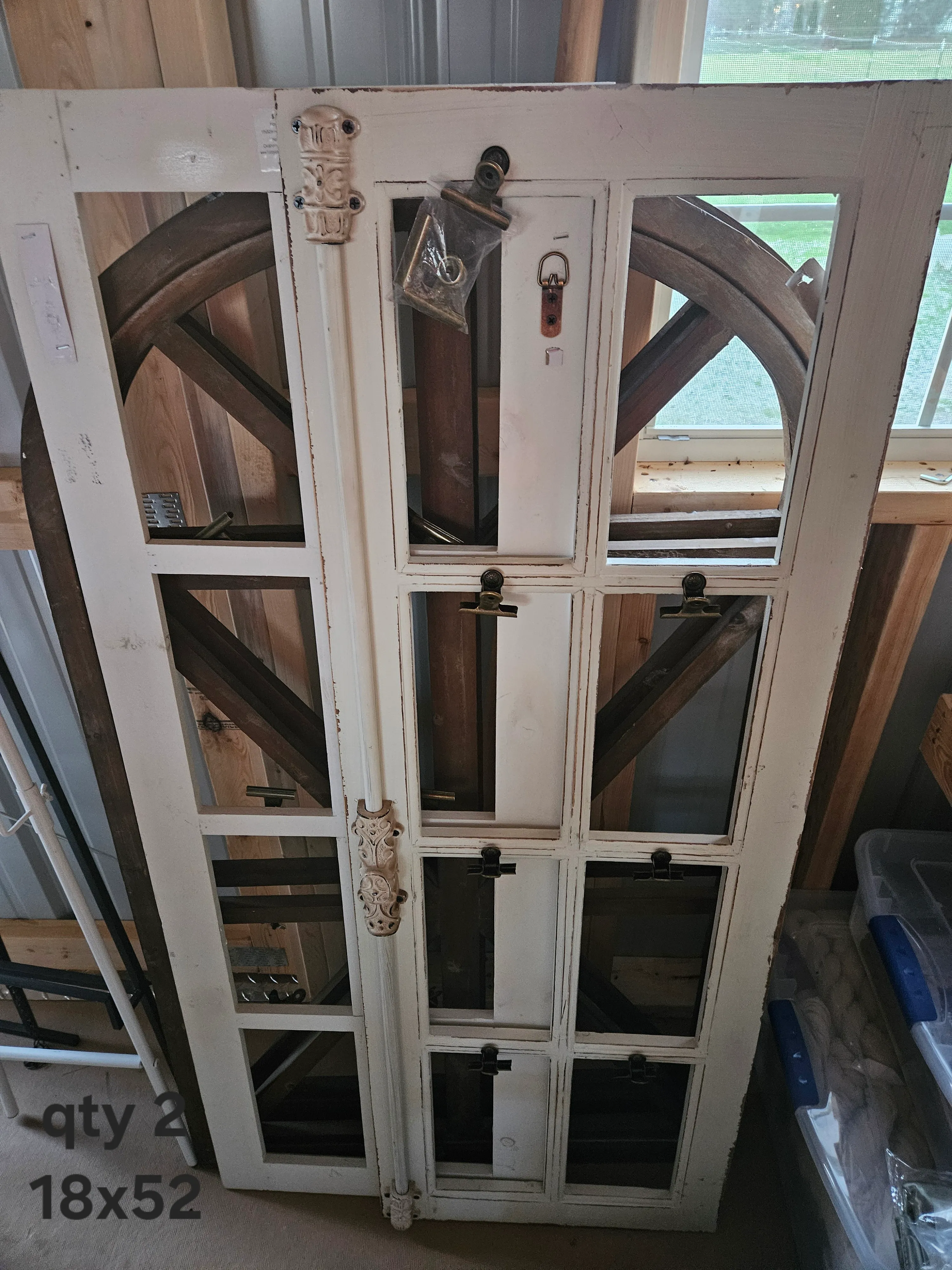 Door Decor - Antique White - 18 x 52