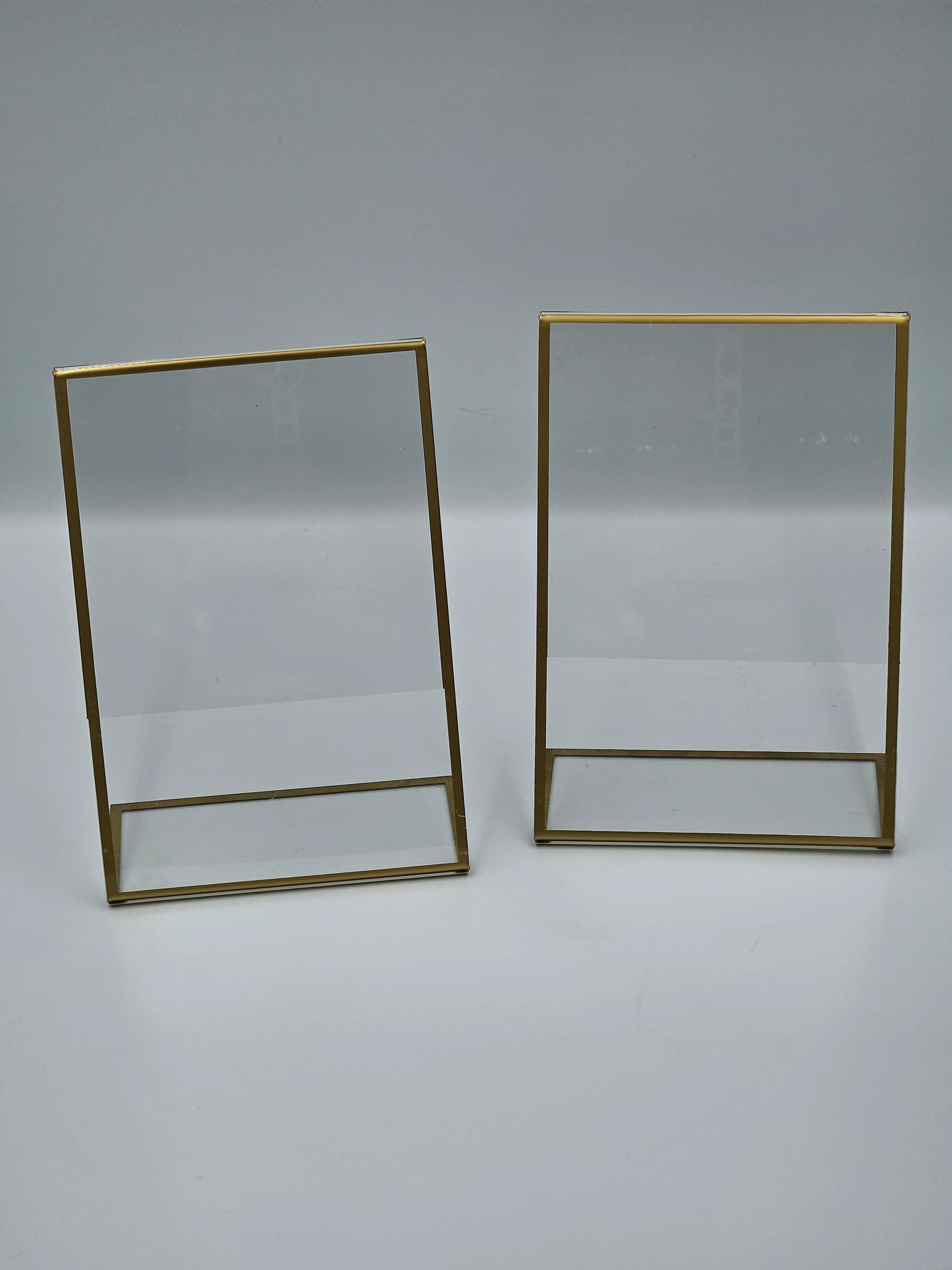 Acrylic Signs - Gold - 4x6