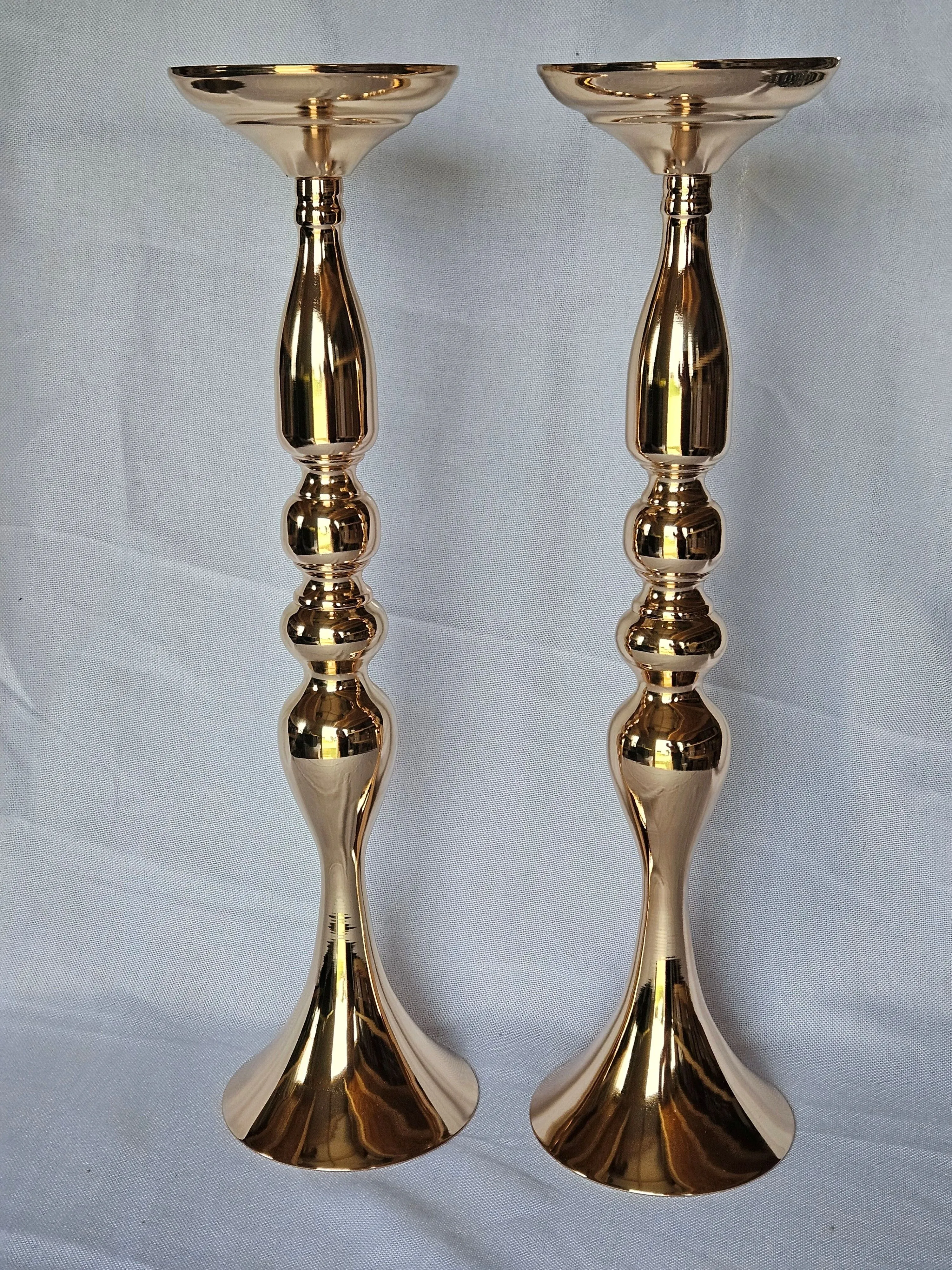 Gold Centerpiece Holder - 19.5"