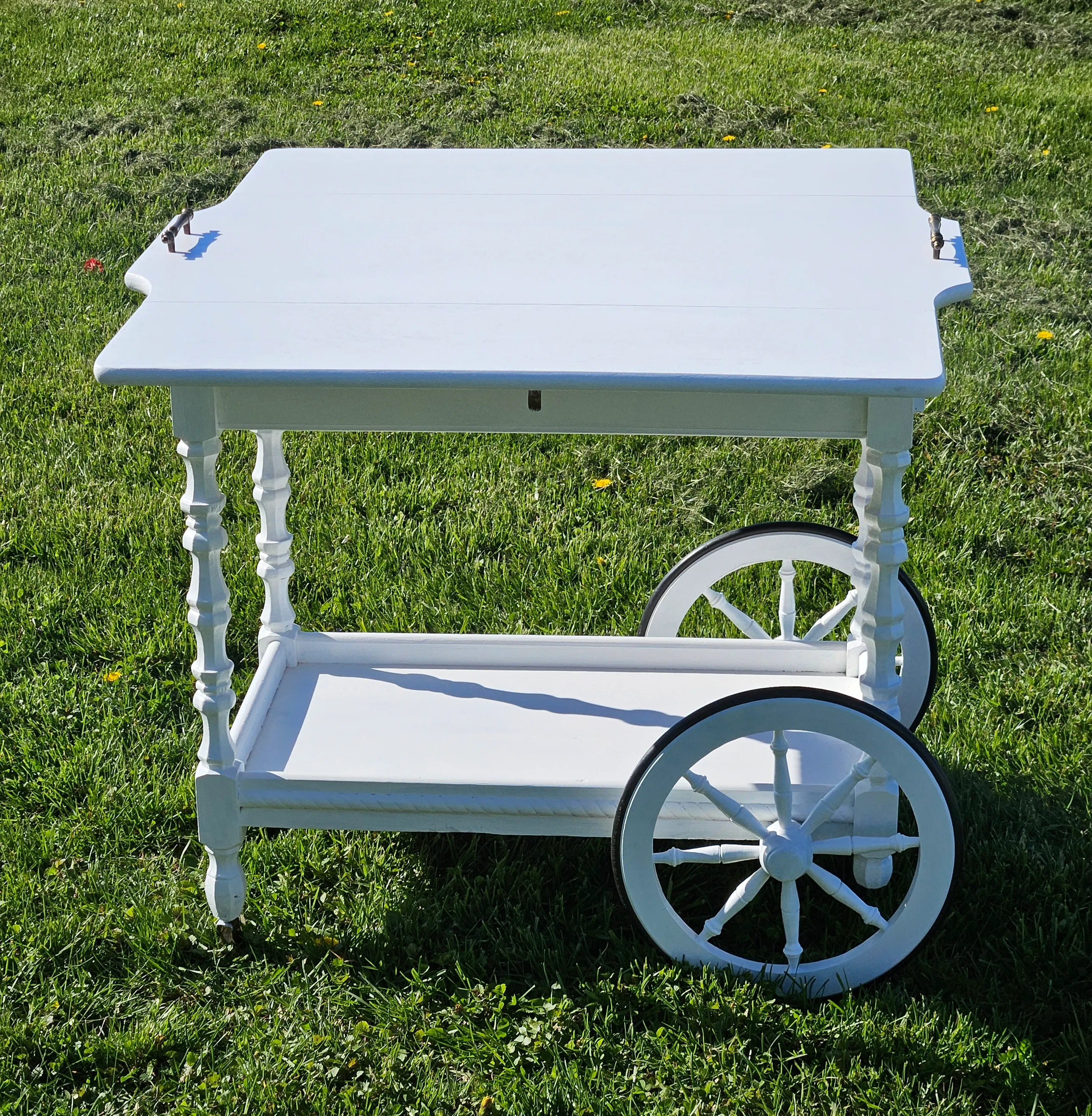 Dessert Cart w/ folding sides