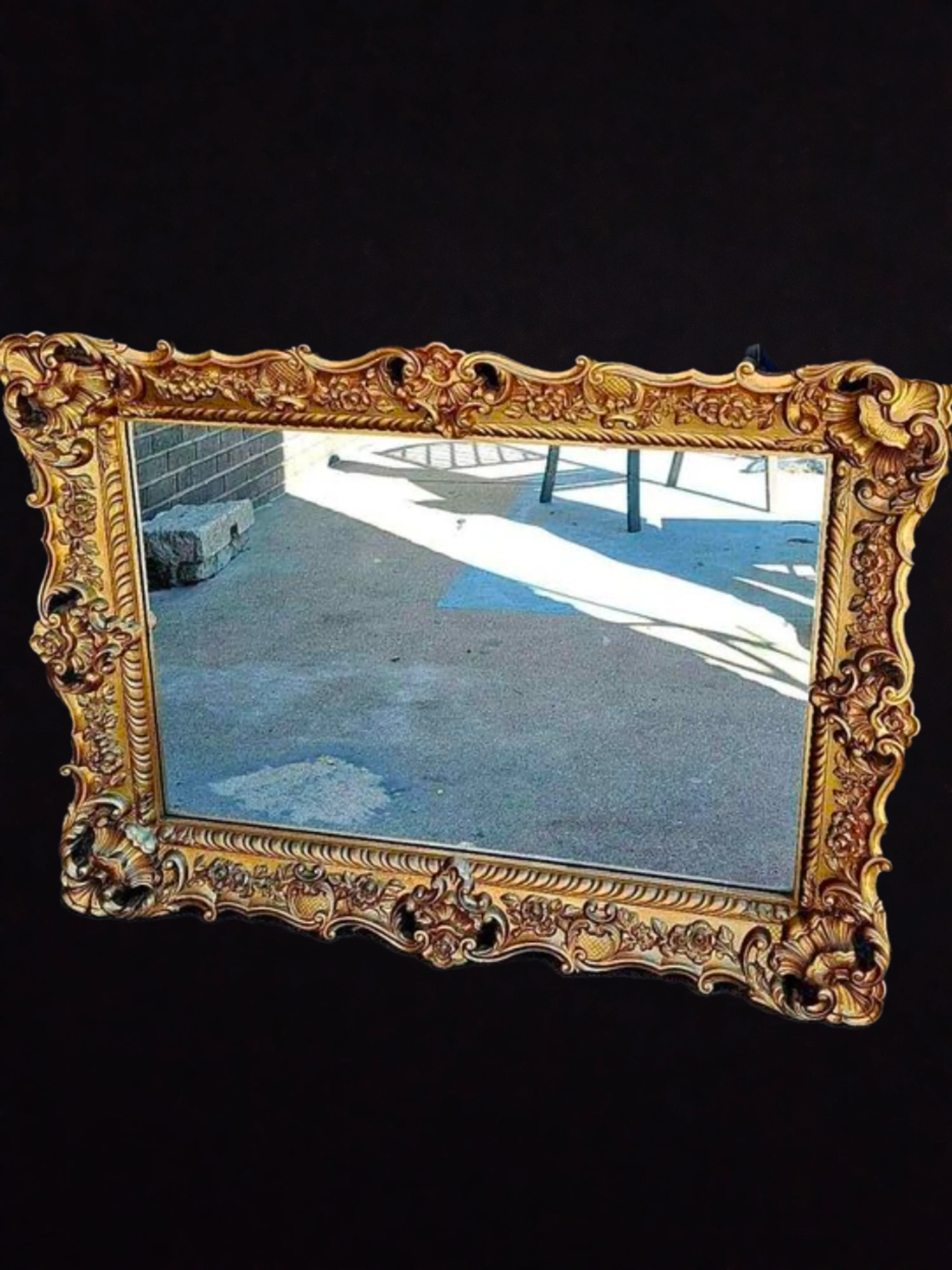 Antique Gold Mirror - 32in x 45in