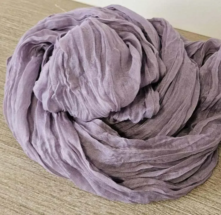 Cheesecloth Runner - 10ft - Dark Lavender