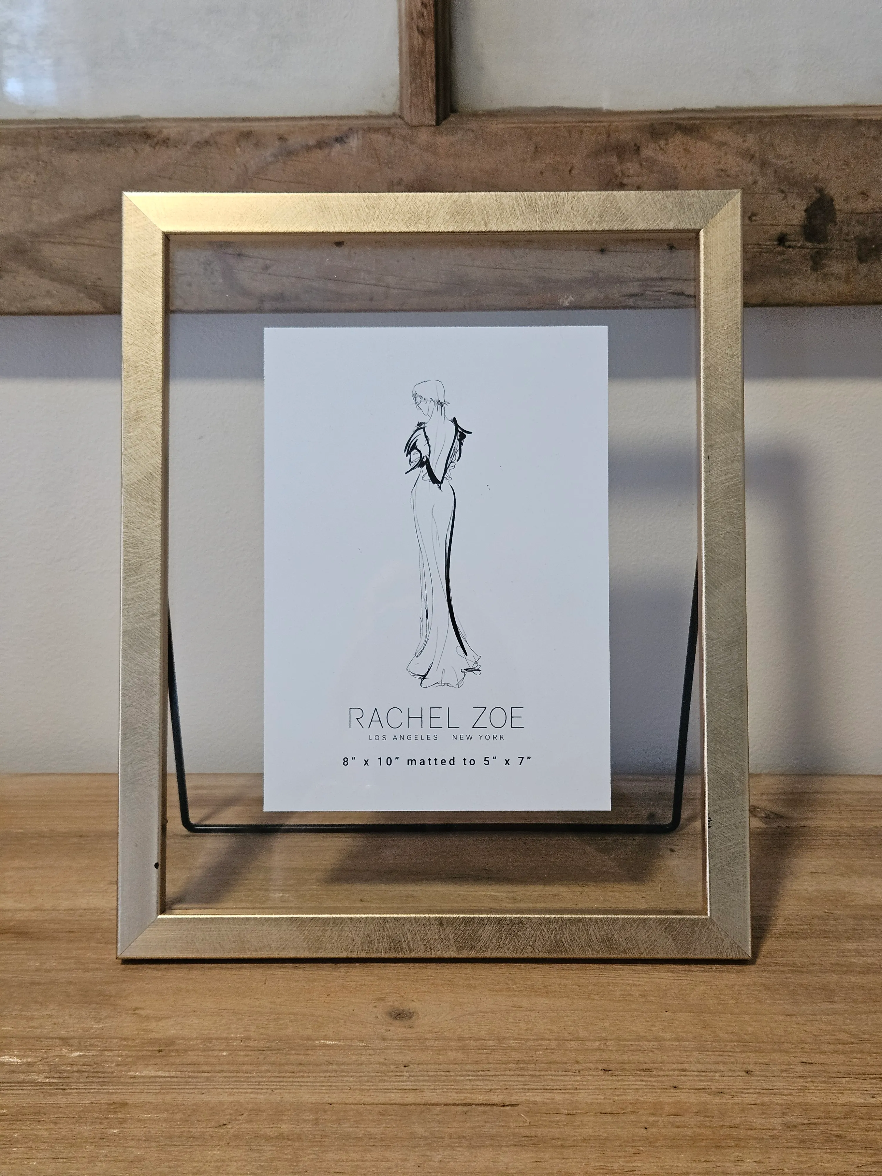 Gold - Floating Frame - 8 x 10