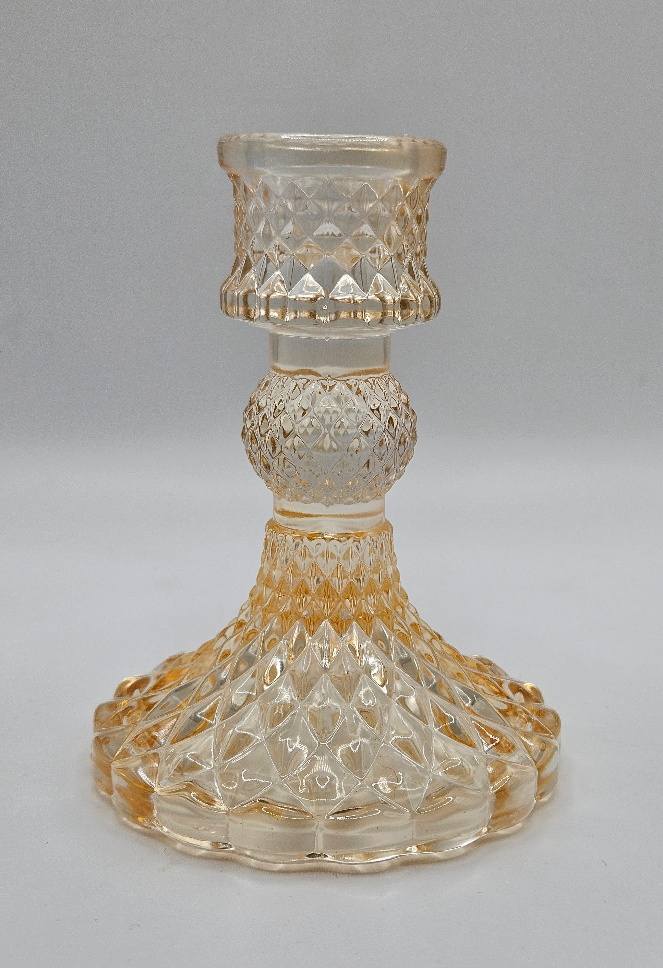 Taper Candle Holder - Amber