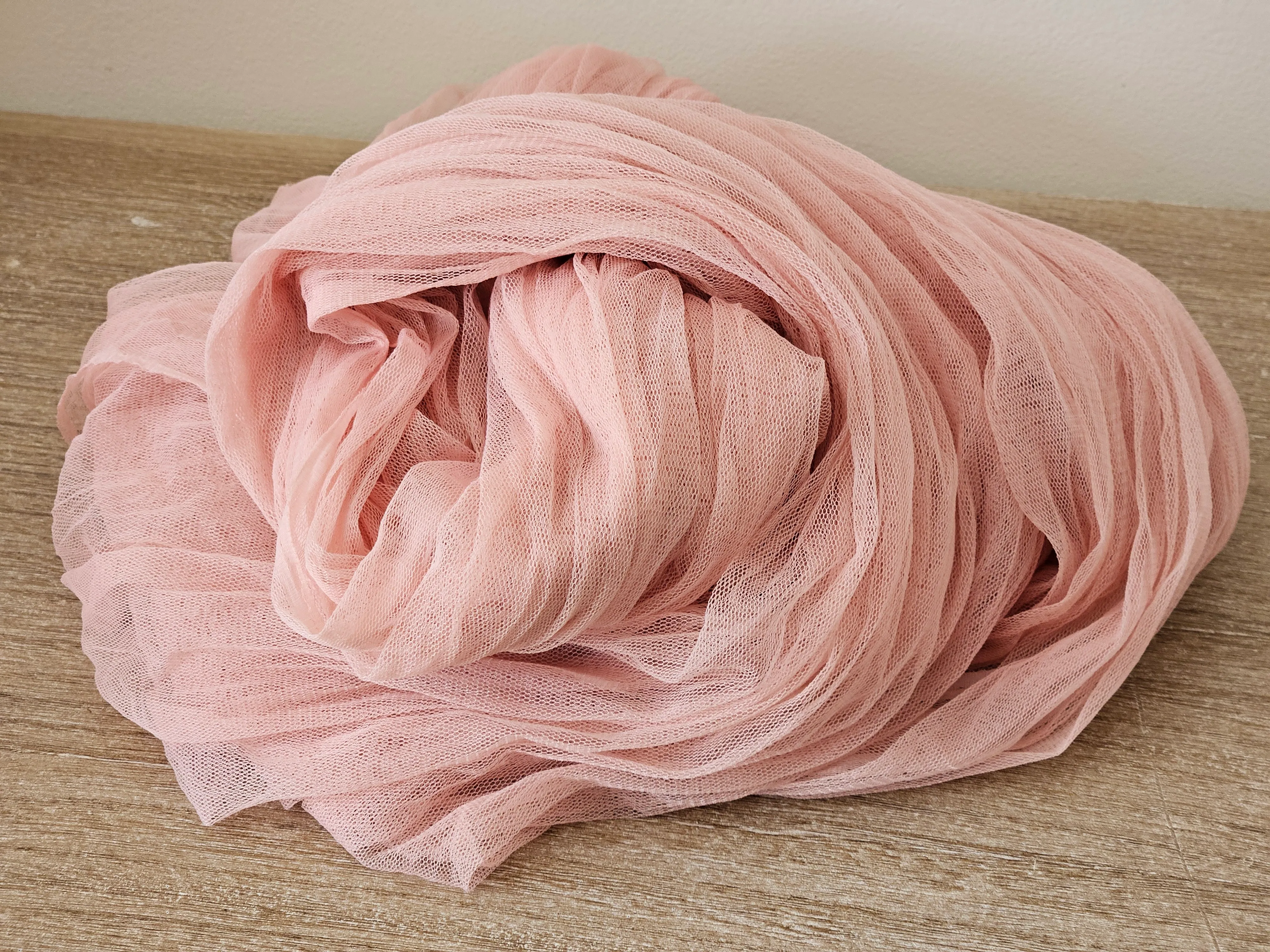 Peachy Pink Table Runner - 10ft
