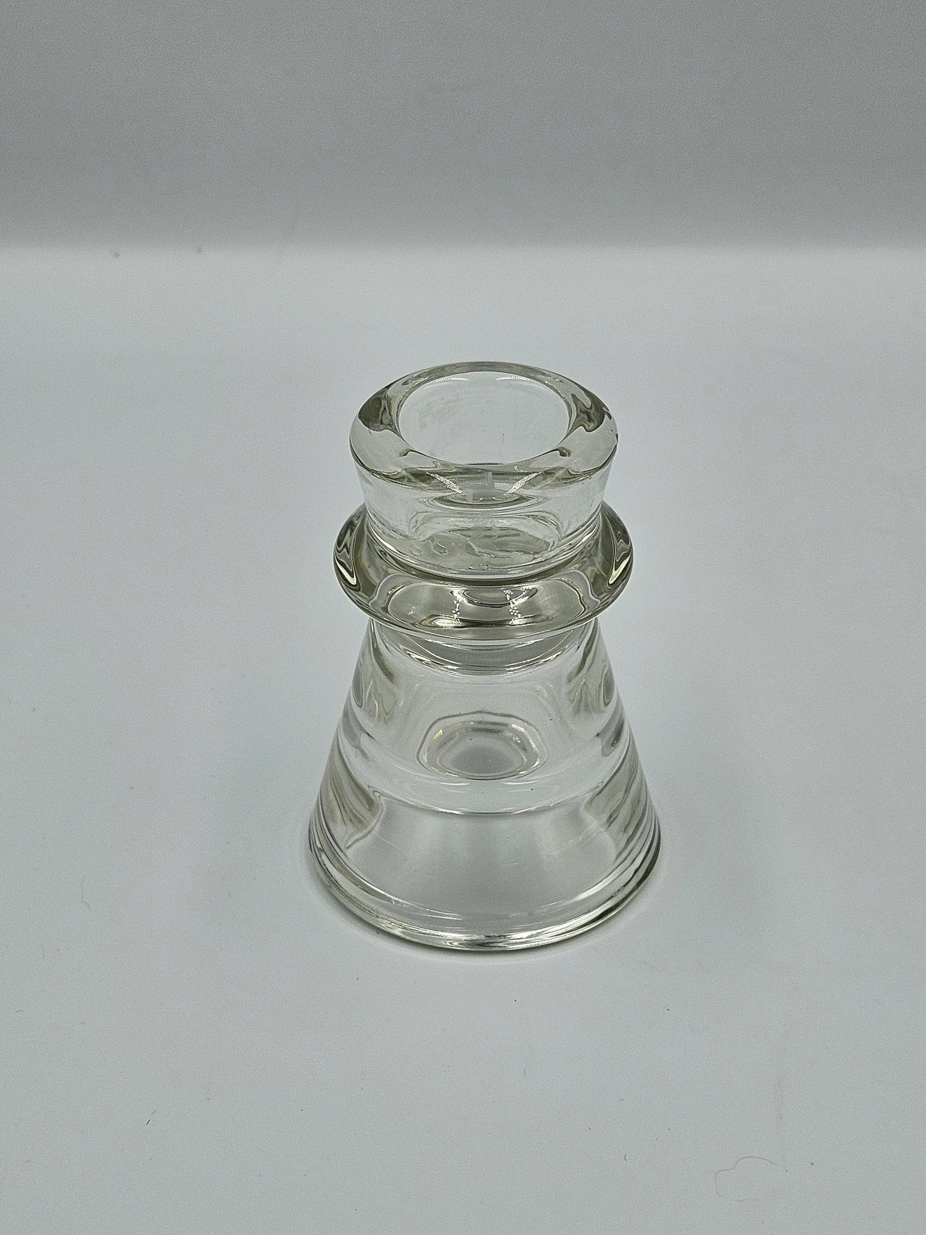 Taper Candle Holder - Clear -