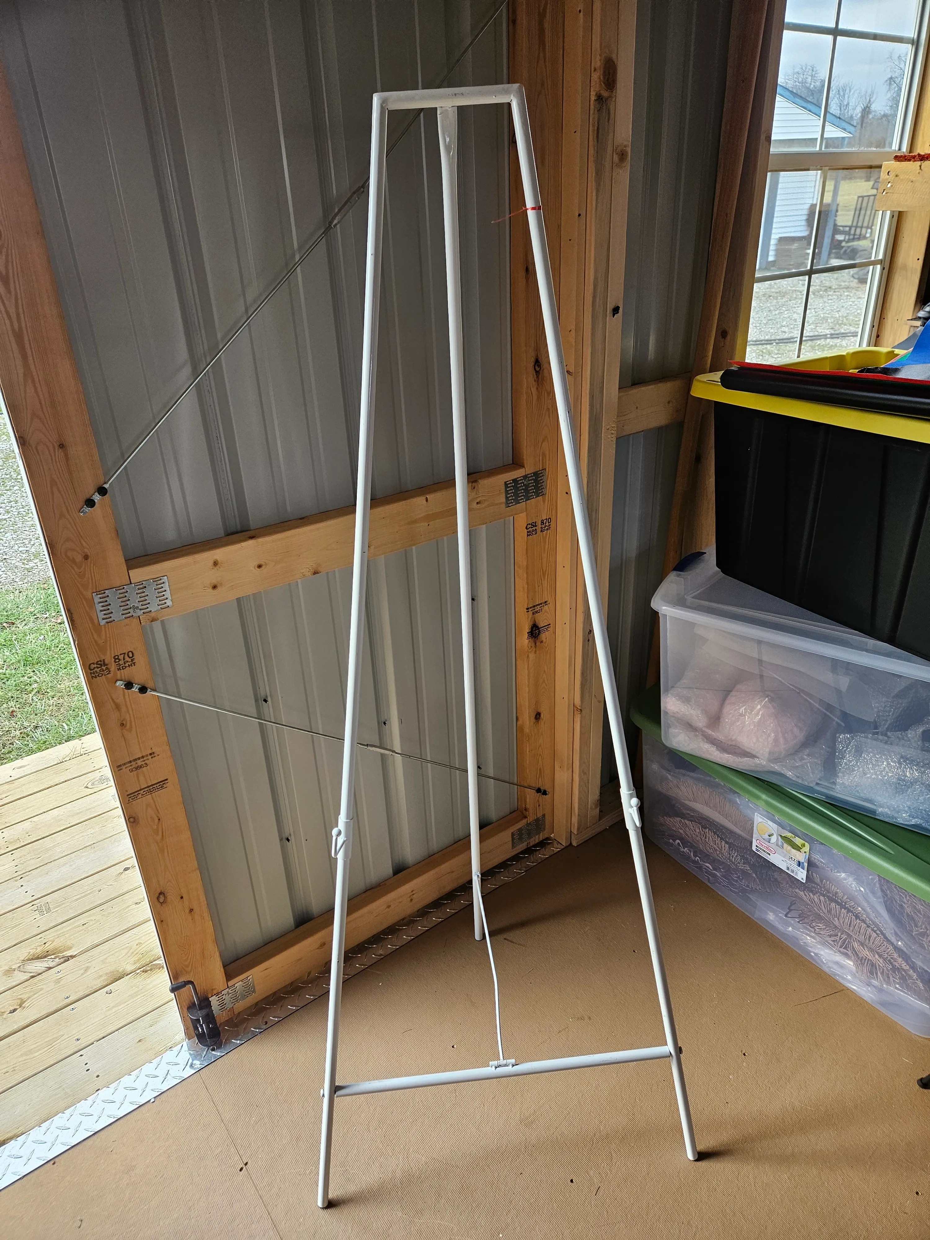 Easel - 54in - White