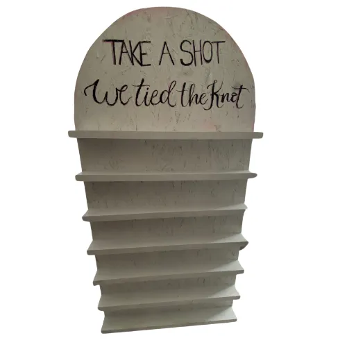 Tied the Knot Shot Wall