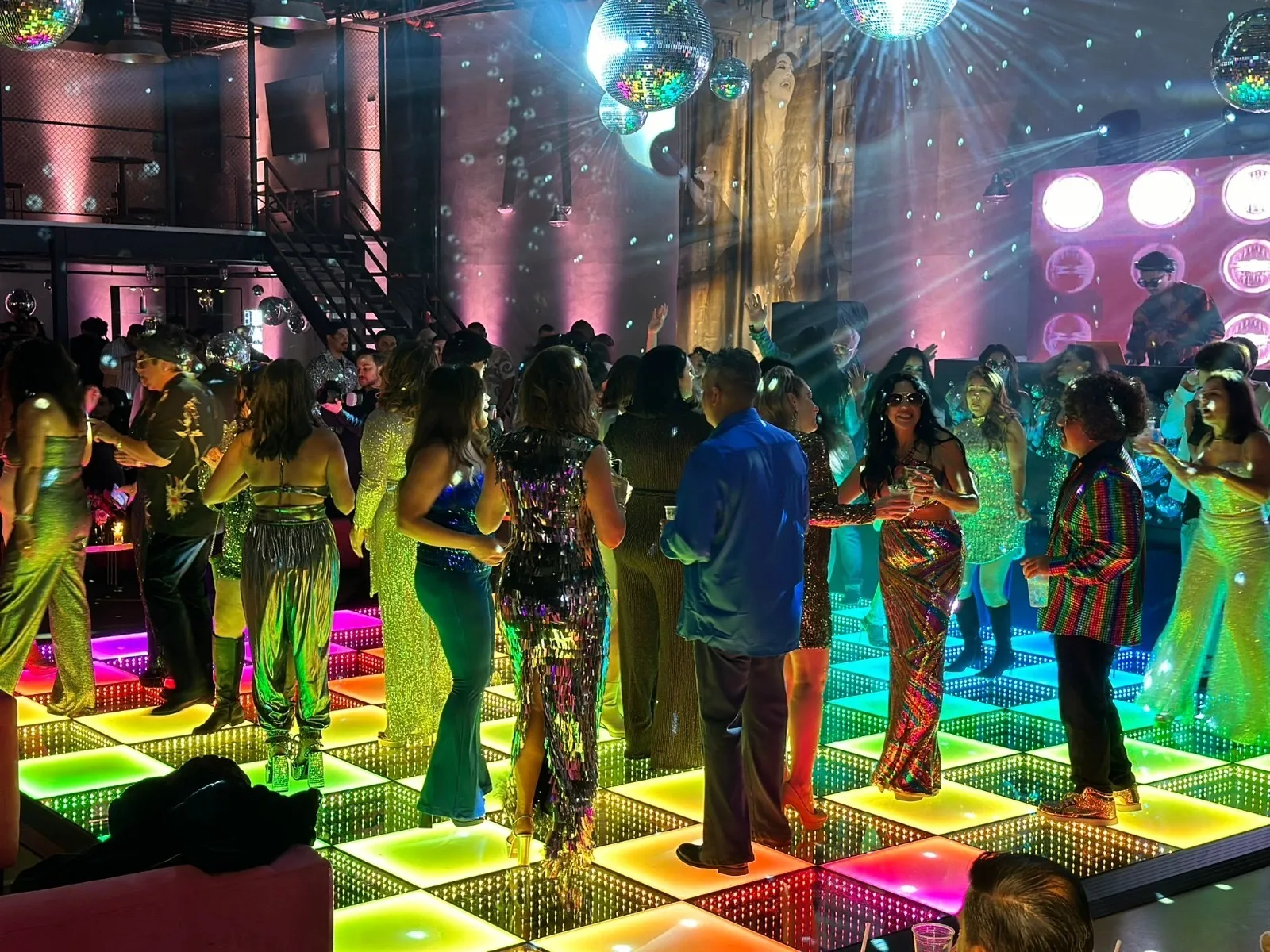 LED Dance Floor 7 x 7