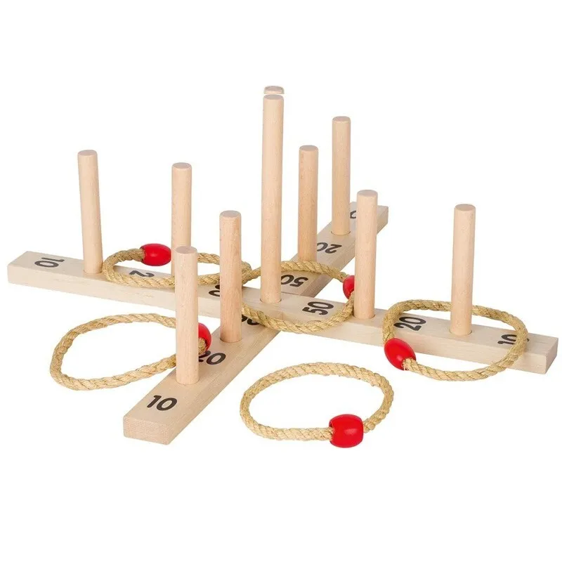 Jeu de lancer d'anneaux