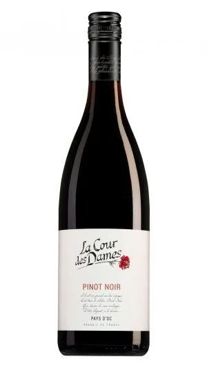 VIN ROUGE LA COUR DES DAMES PINOT NOIR