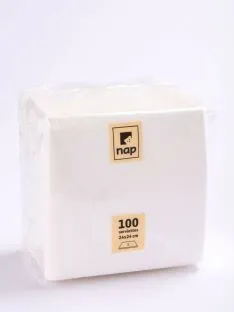 Serviette 2 plis 19,5x19,5cm - sachet de 100