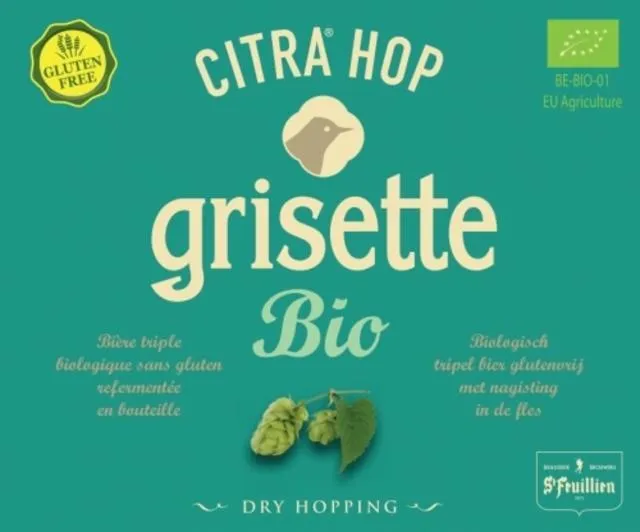 Fût de bière 20L - GRISETTE CITRA HOP TRIPLE 7,5°