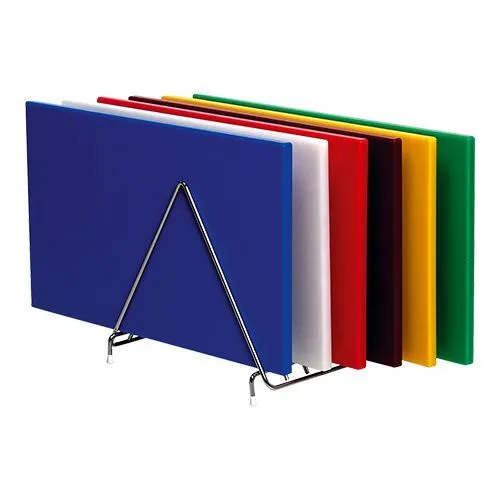 Lot de 6 planches de découpe avec égouttoir