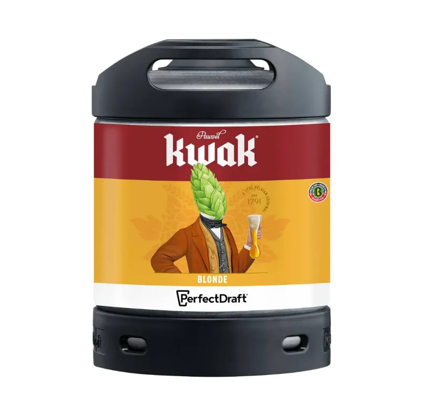 Fût de bière 6L - KWAK BLONDE 7,4°