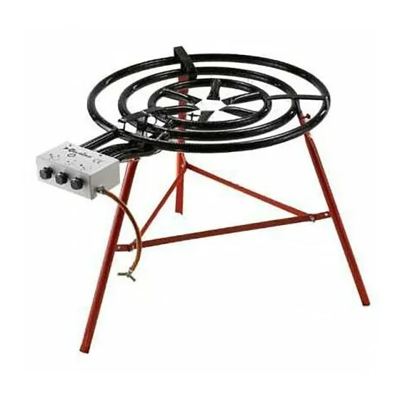 Brûleur gaz avec trépied