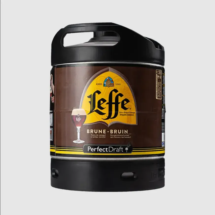 Fût de bière 6L - LEFFE BRUNE 6,5°