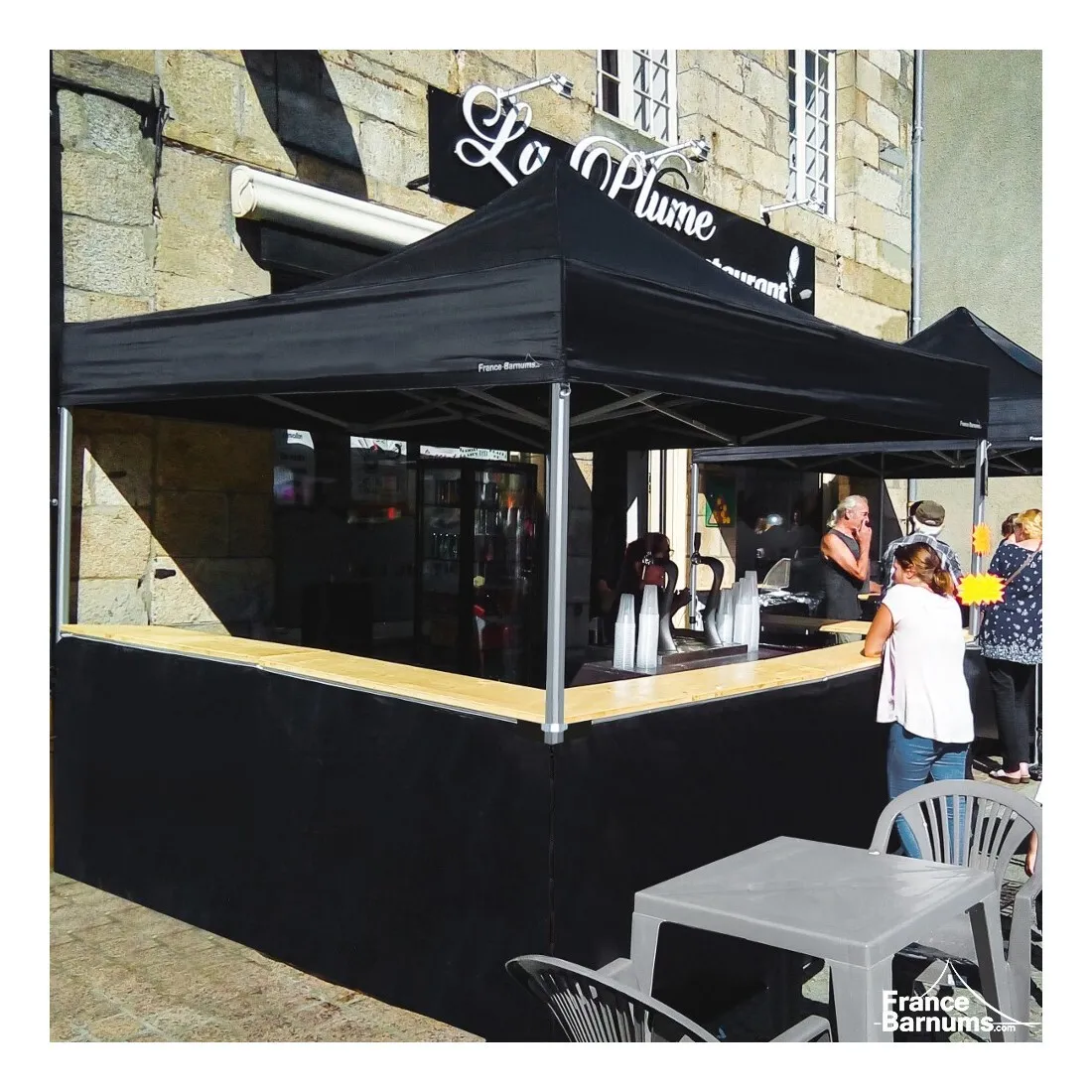 Comptoir buvette pour barnum