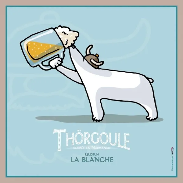 Fût de bière 20L - THORGOULE BLANCHE 5°