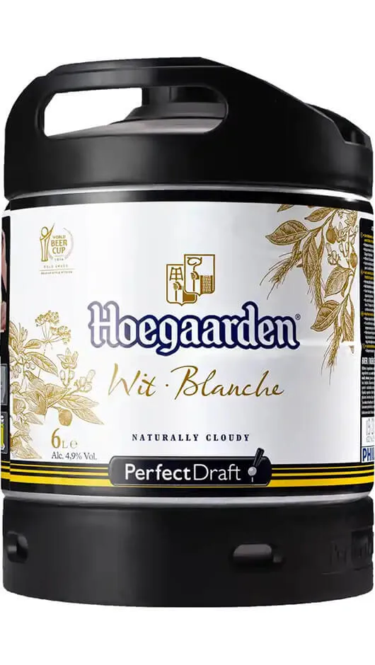 Fût de bière 6L - HOEGAARDEN BLANCHE 4,9°