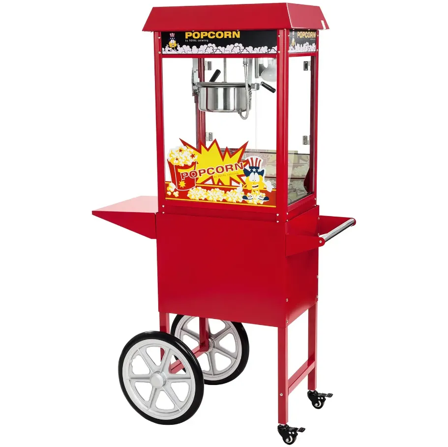 Machine à pop corn rouge