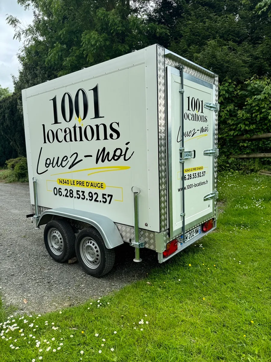 Remorque réfrigérée 5m3