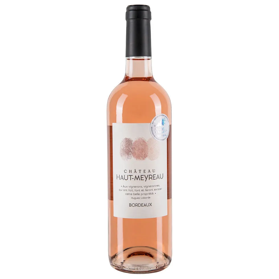 VIN ROSE CHATEAU HAUT MEYREAU - carton de 12