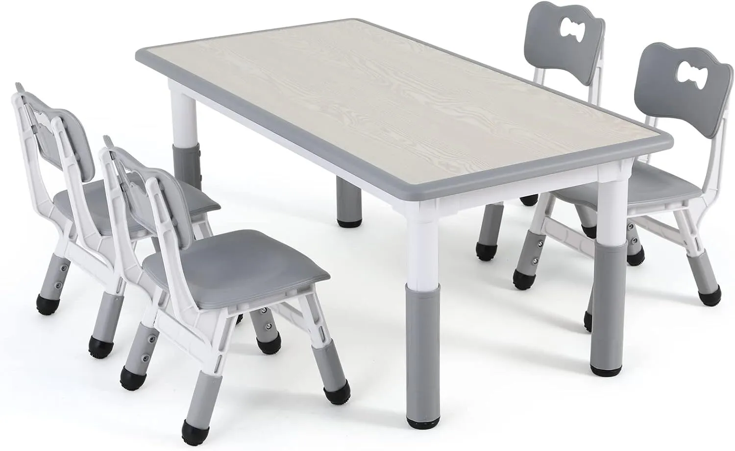 Table pour enfants + 4 chaises réglables