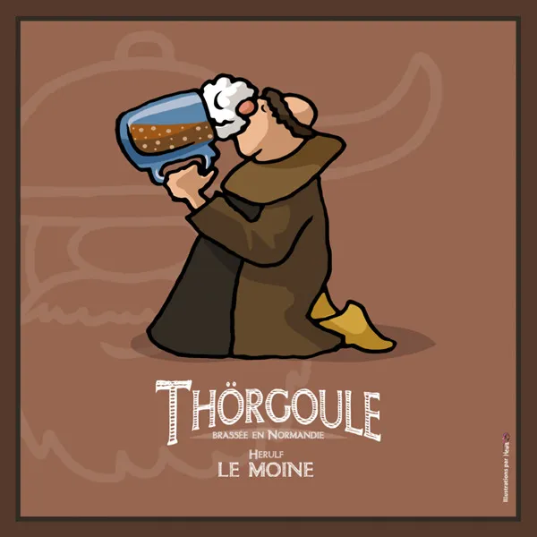 Fût de bière 20L - THORGOULE BLONDE LE MOINE 6°