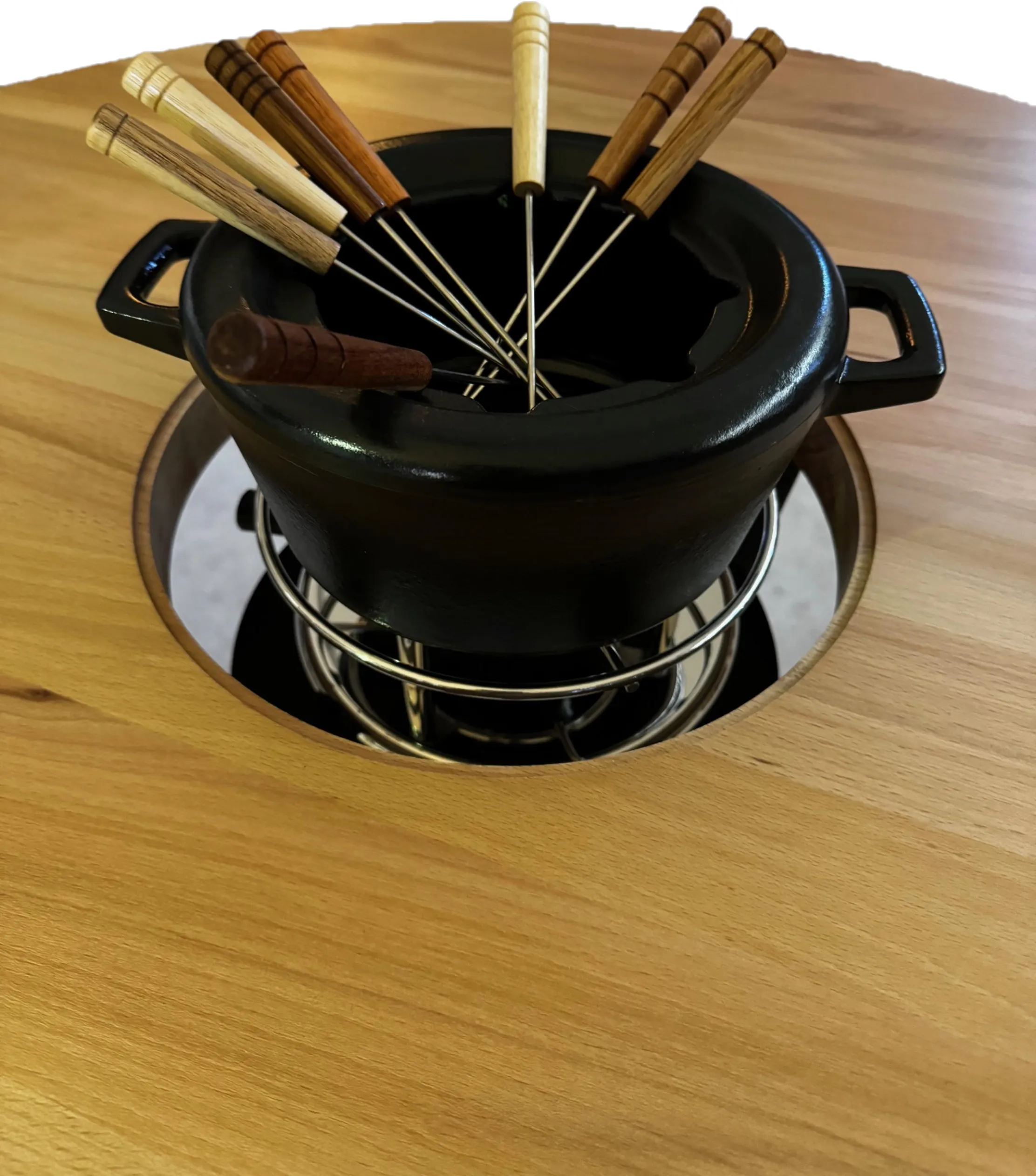 Appareil à fondue Nori avec réchaud à gaz